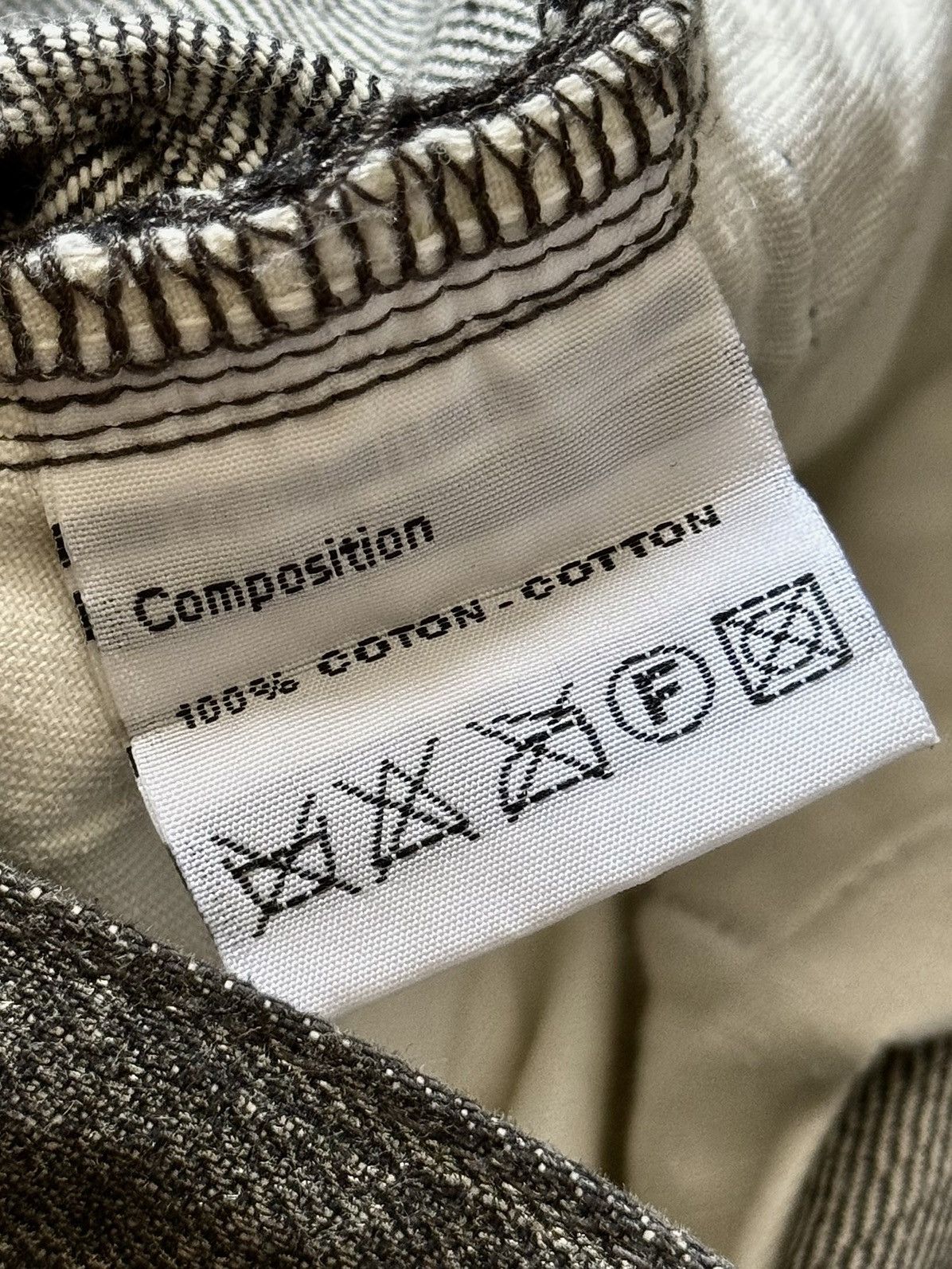Dior Dior - Hedi Slimane - AW06 - Radioactive Silver Denim Jeans Size US 30 / EU 46 - 20 Thumbnail