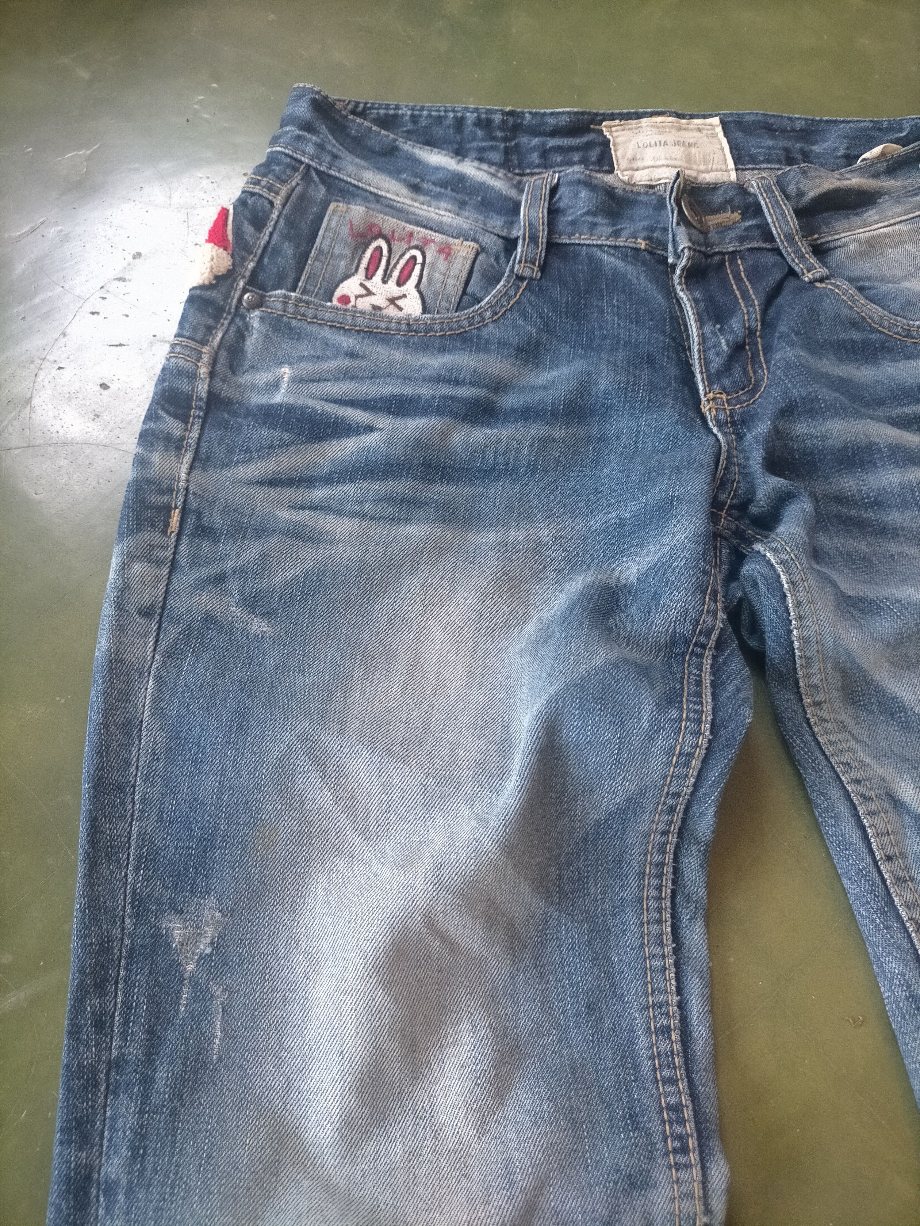 Tornado Mart 🔥90s Rare Yoshimoto nara x Lolita Rare jeans Size US 30 / EU 46 - 7 Thumbnail