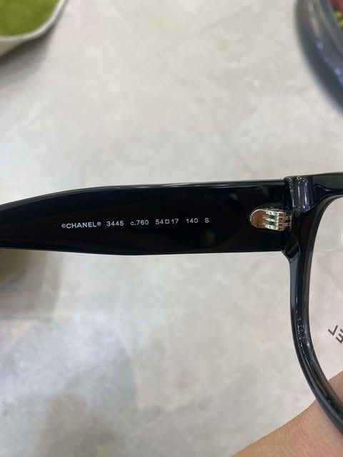 Chanel CHANEL 0CH3445 C760 Eyeglasses BLACK Size ONE SIZE - 4 Thumbnail