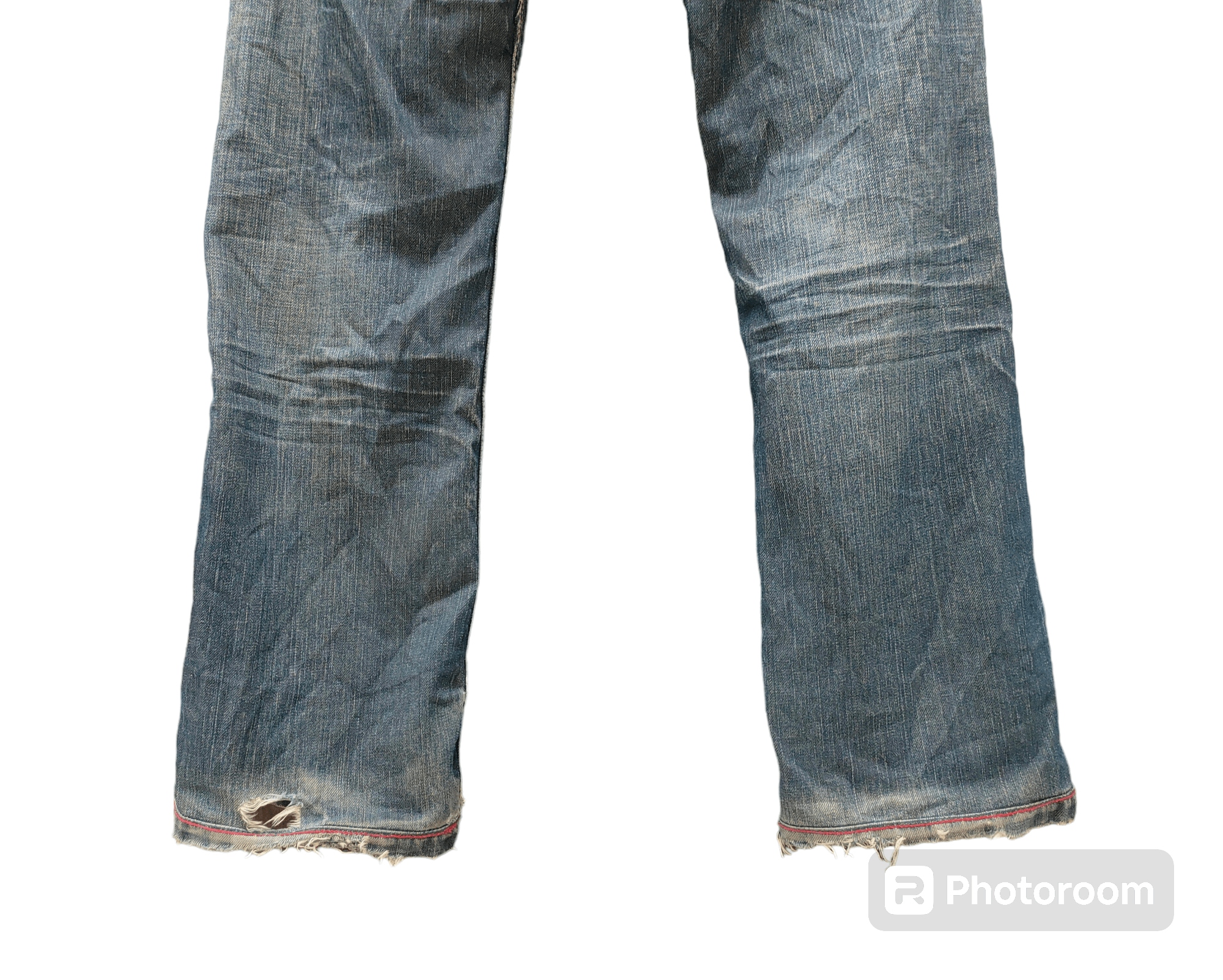 Diesel 💥 Distressed Flared Diesel Industry Denim 💥 Size US 33 - 8 Thumbnail