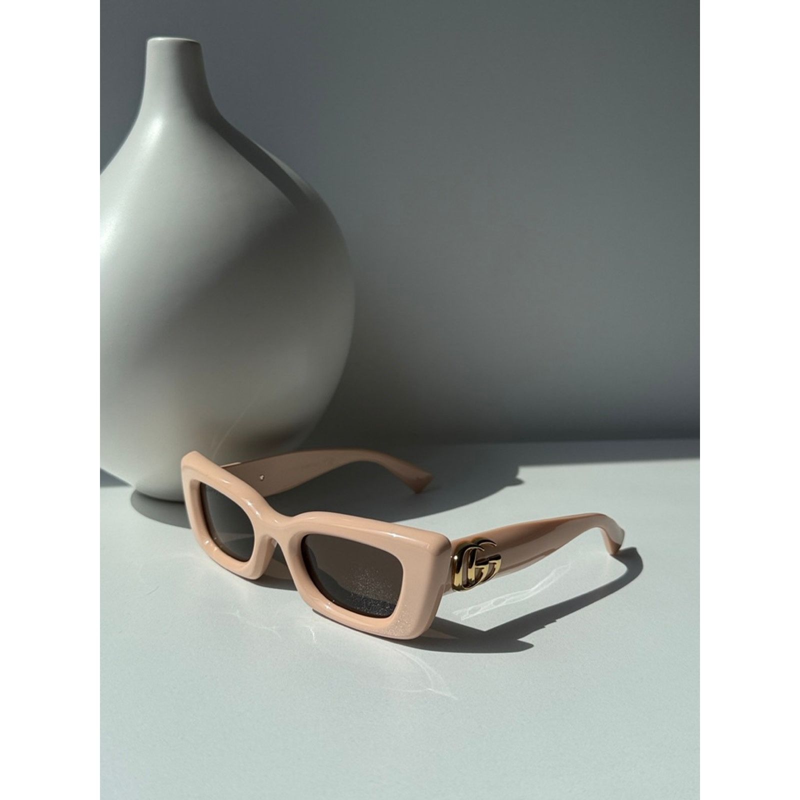 Gucci Copied - NEW Gucci GG1827S Pink Cat Eye Sunglasses Size ONE SIZE - 6 Thumbnail