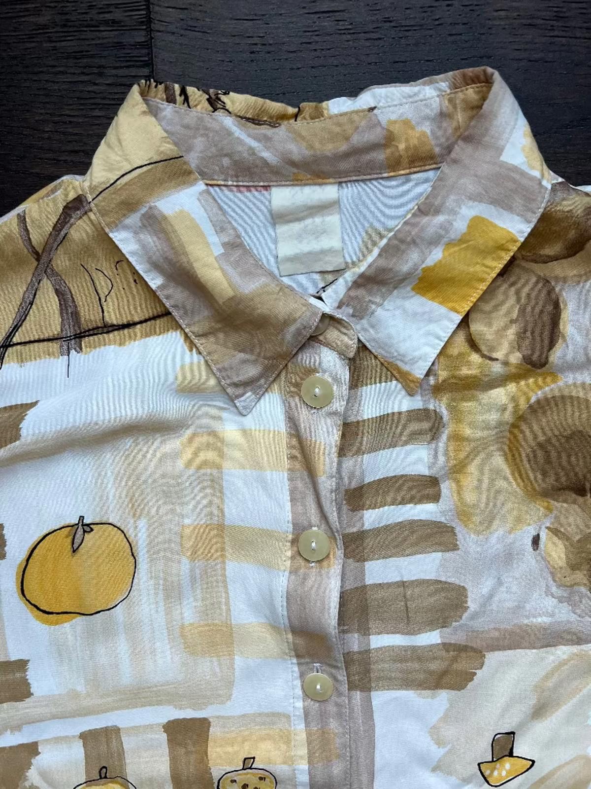 Other 90s Garden-core Patterned Button Up Size XL / US 12-14 / IT 48-50 - 3 Thumbnail
