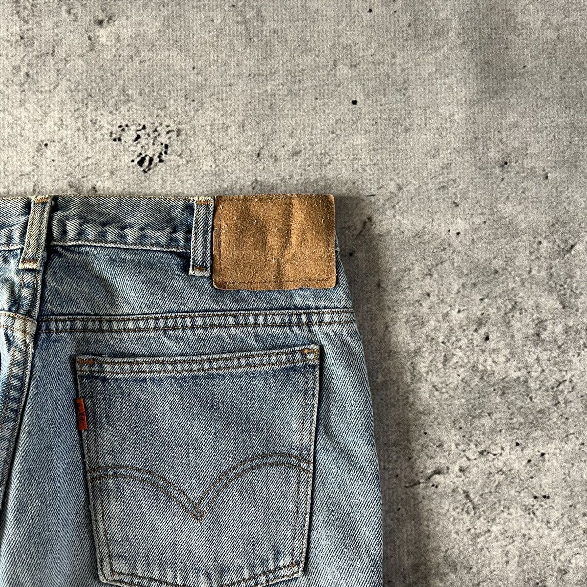 Levi's × Vintage Levis 505 washed blue 32x32 vintage 80s Size US 32 / EU 48 - 4 Thumbnail