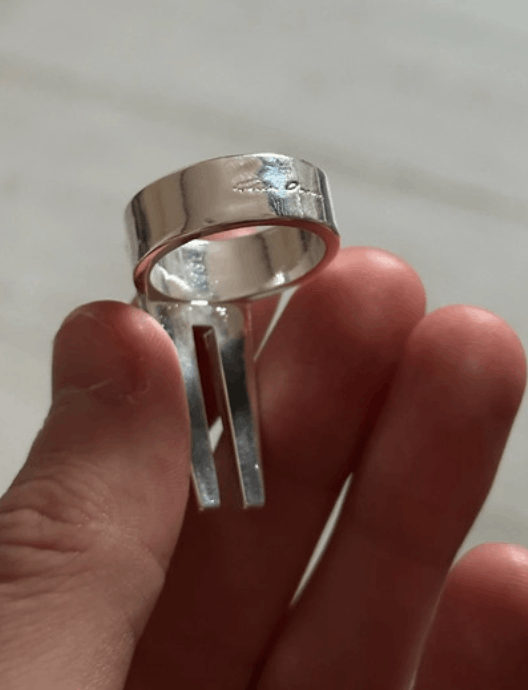 Rick Owens Rick Owens Silver Ring Braclet Necklace Avant Garde EX0237 Size ONE SIZE - 6 Thumbnail