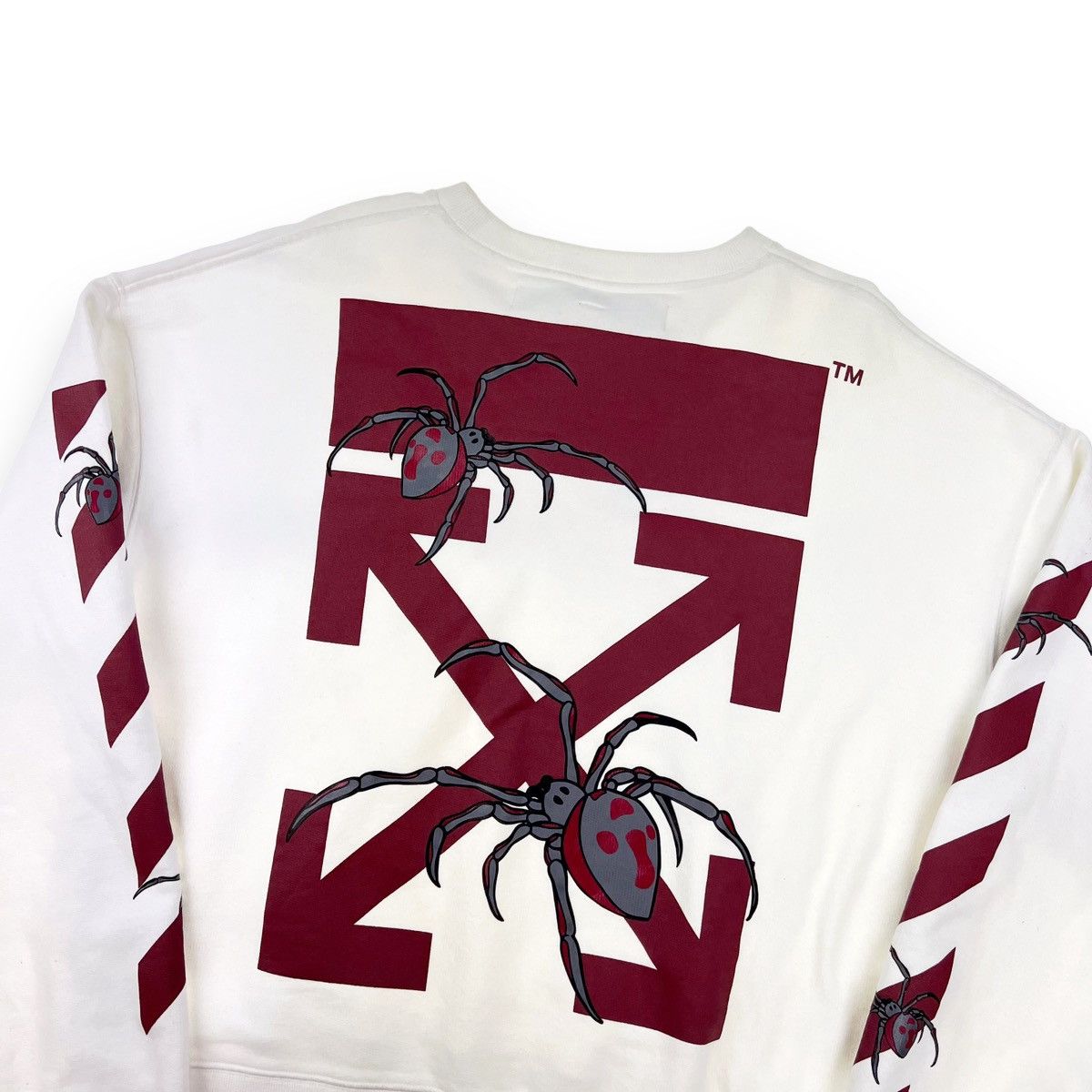 image of Off White Off-White Arachno Arrows Sweatshirt, Men's (Size Large)