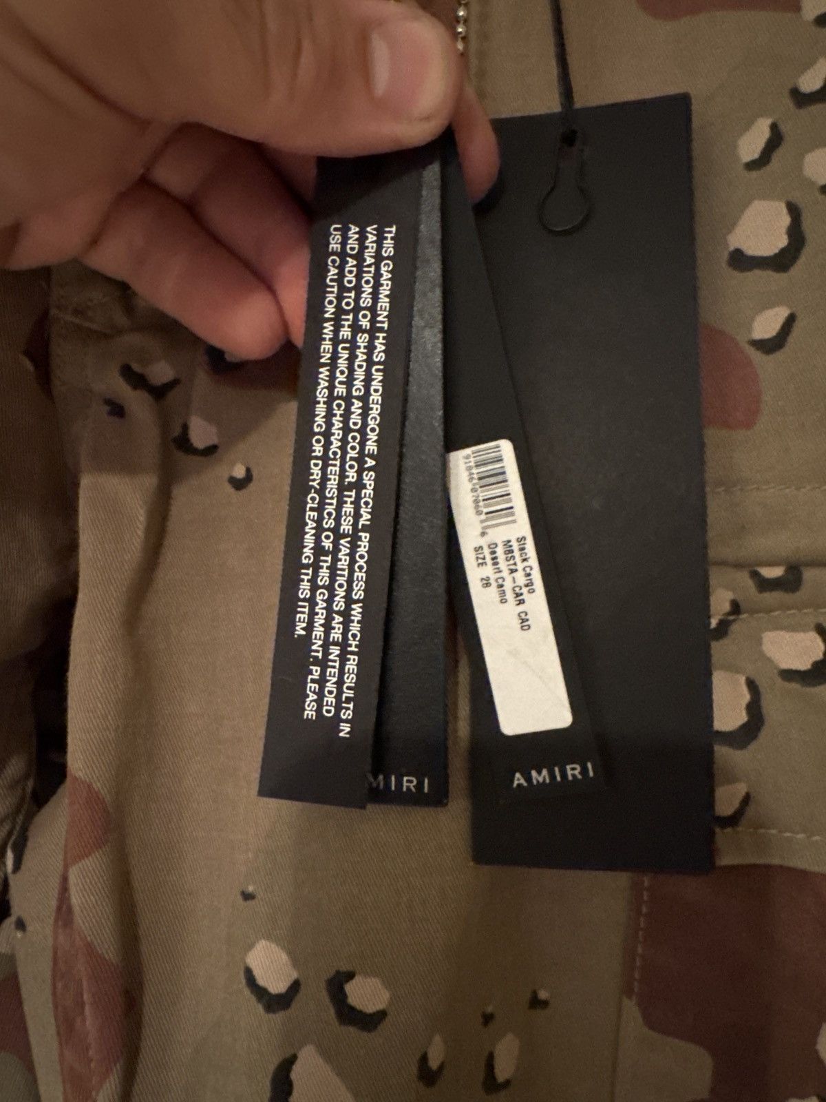 Amiri Amiri Desert Camo Size US 28 / EU 44 - 4 Thumbnail