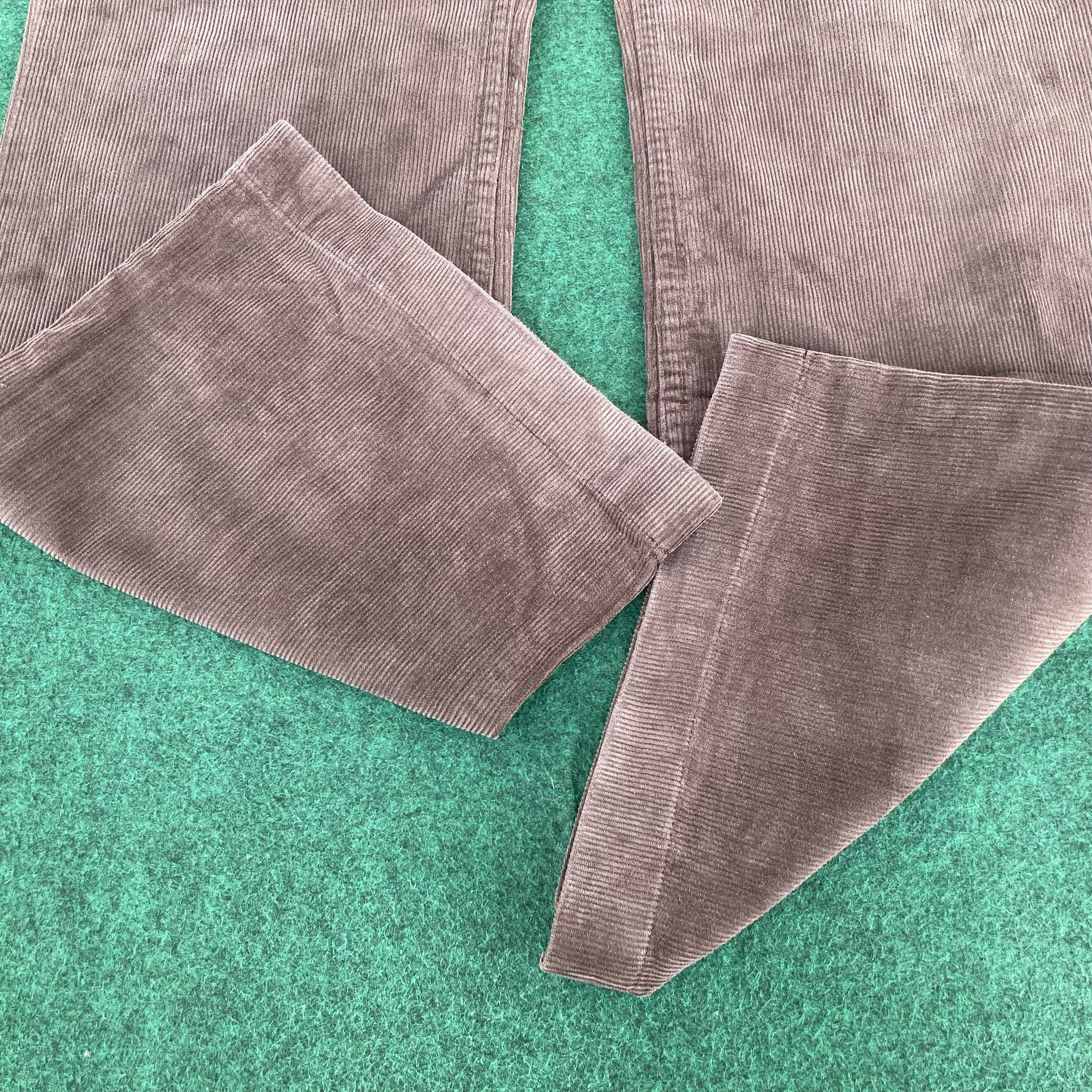 Designer × Levi's × Vintage Vtg Levis 517 Corduroy Sz 32 Bootcut Flared Faded Jeans Size US 32 / EU 48 - 8 Thumbnail