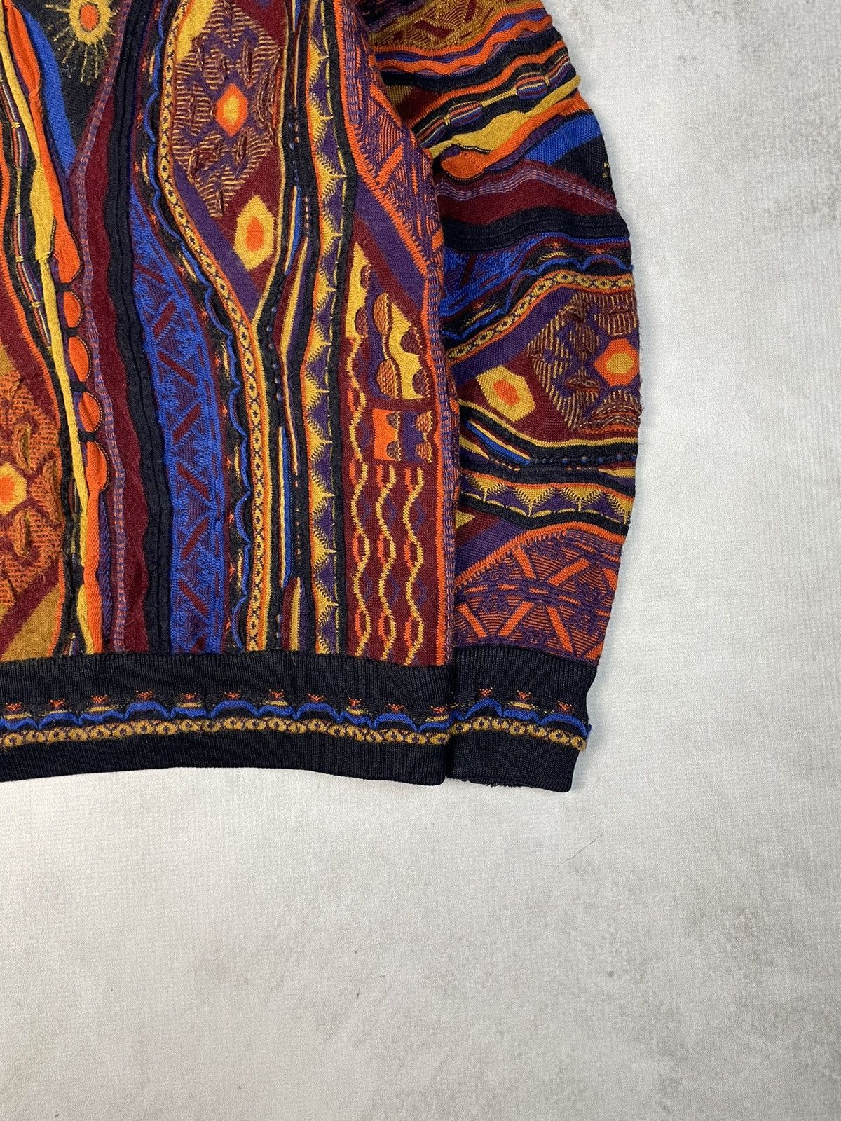 Coogi Lagache 🇯🇵 3D Knit Coogi Style Sweater Size US M / EU 48-50 / 2 - 2 Thumbnail
