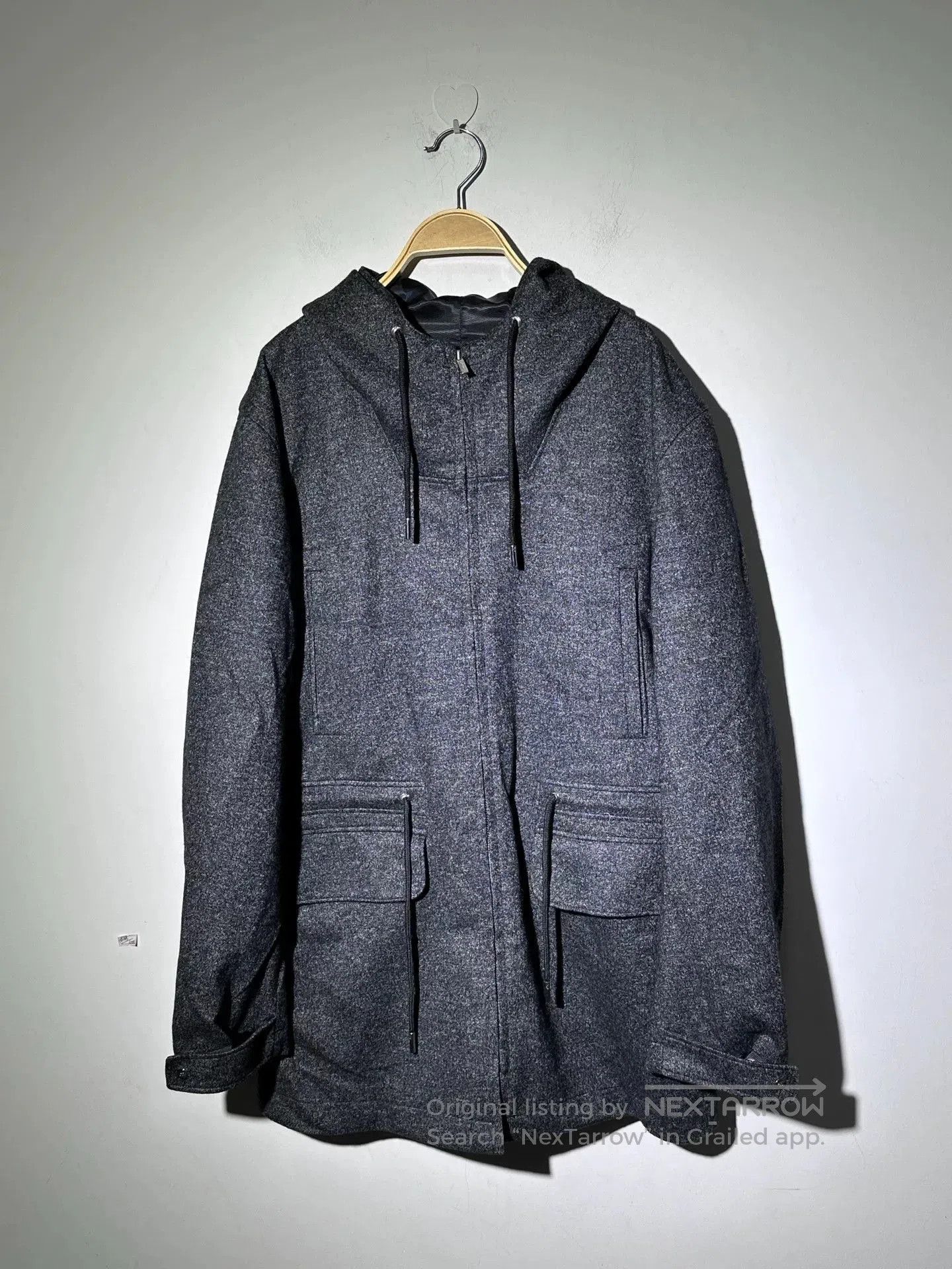 Dior Dior Men's Wool Coat in Dark Gray. Size US L / EU 52-54 / 3 - 1 Thumbnail