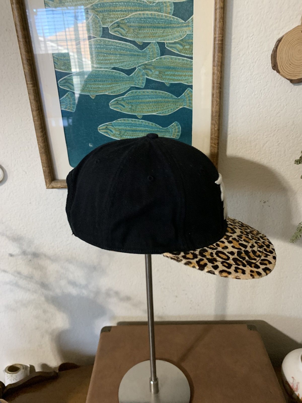 Denim & Supply Ralph Lauren × Ralph Lauren D&S Cheetah Print Fur Bill baseball cap Size ONE SIZE - 3 Thumbnail