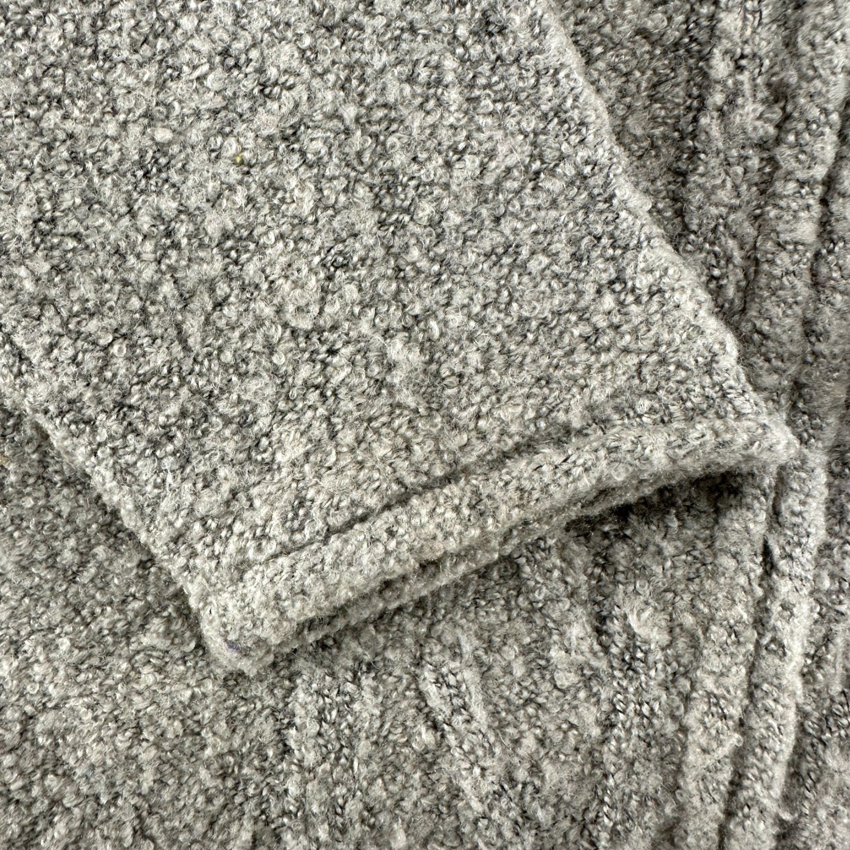 Evan Picone VINTAGE Evan Picone Sweater Womens M Beige Cardigan Full Zip Boiled Wool 90s Size M / US 6-8 / IT 42-44 - 5 Thumbnail