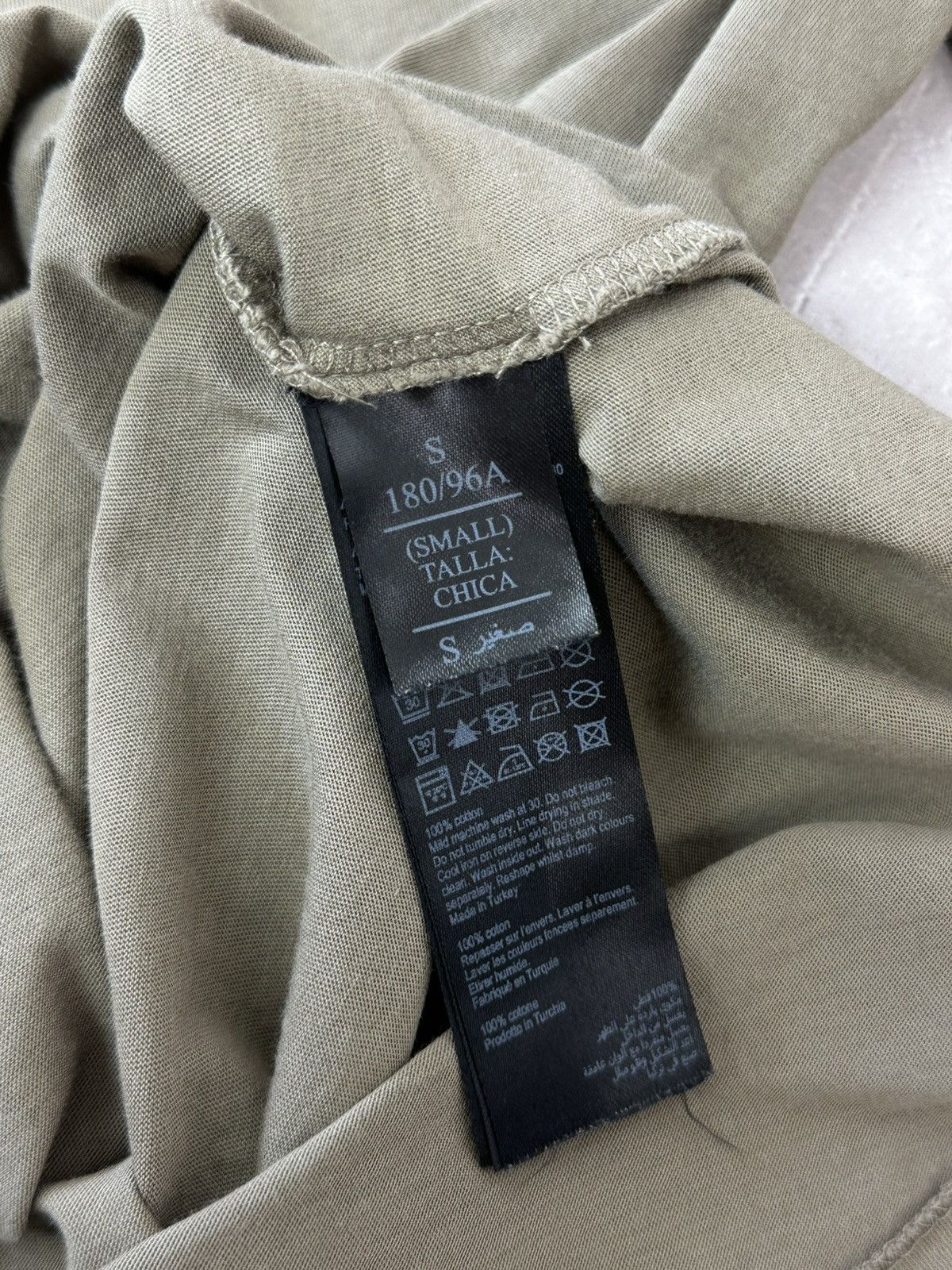 Allsaints Allsaints Tonic Khaki Crew Neck Cotton Long Sleeve Size US S / EU 44-46 / 1 - 9 Thumbnail