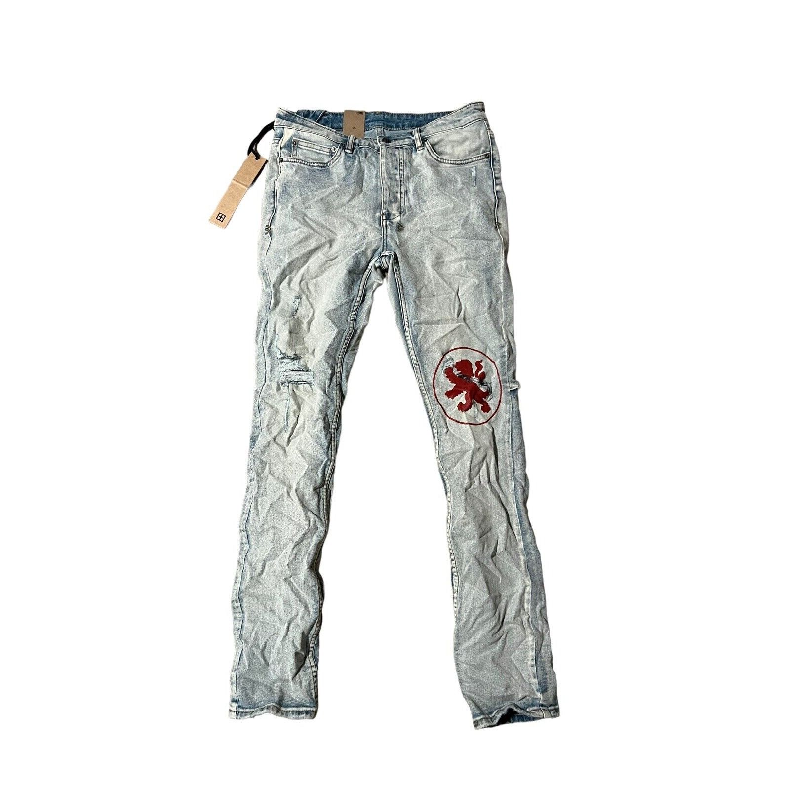 Ksubi Ksubi Chitch Slim Tapered Jeans Blue Denim Size 30x32 Size US 30 / EU 46 - 1 Thumbnail