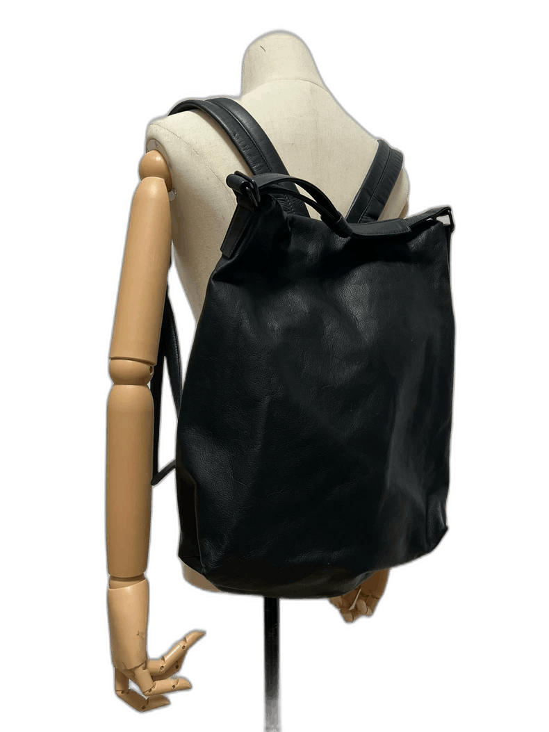 Yohji Yamamoto Black Backpack Handbag