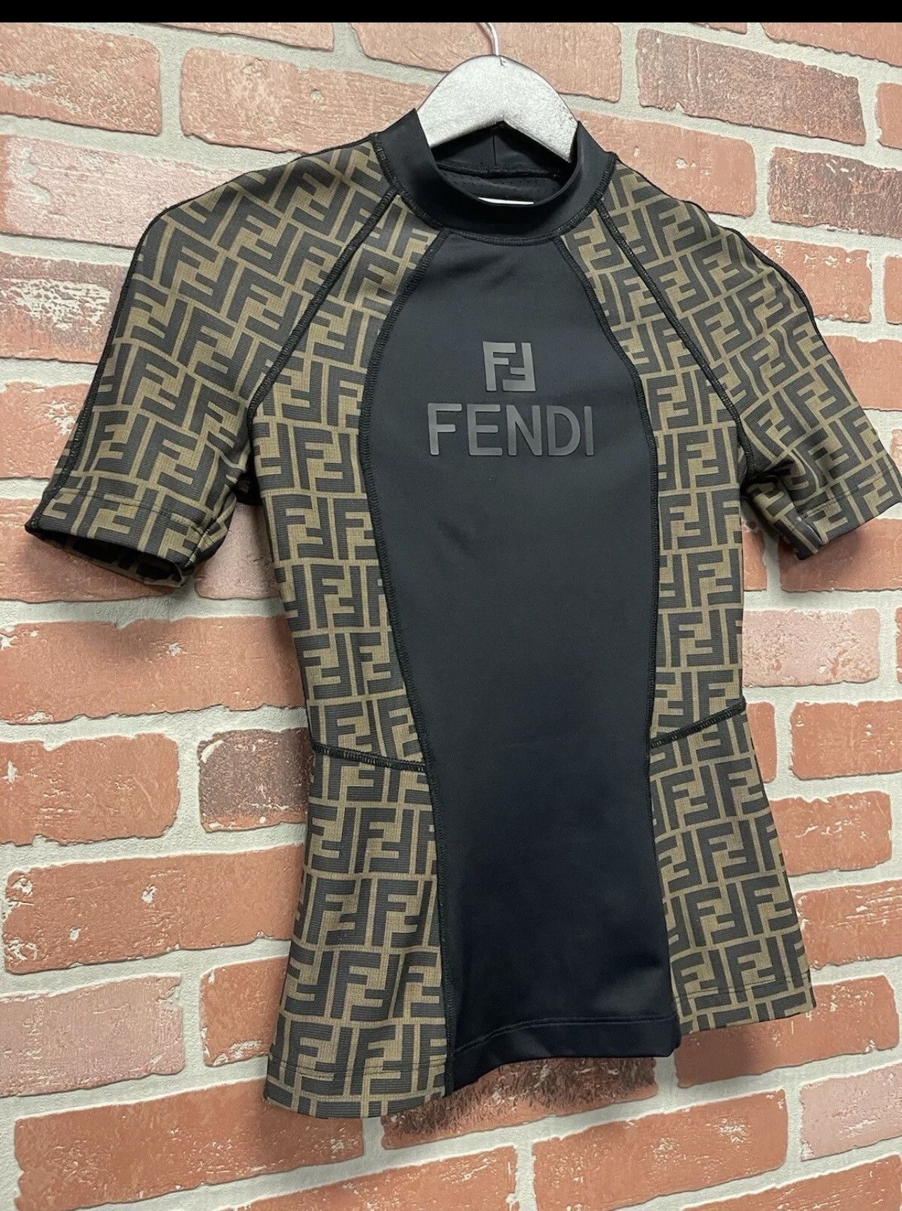Fendi Size S/38EU - Fendi FF Jacquard Monogram Athletic Top 10 Size S / US 4 / IT 40 - 2 Thumbnail