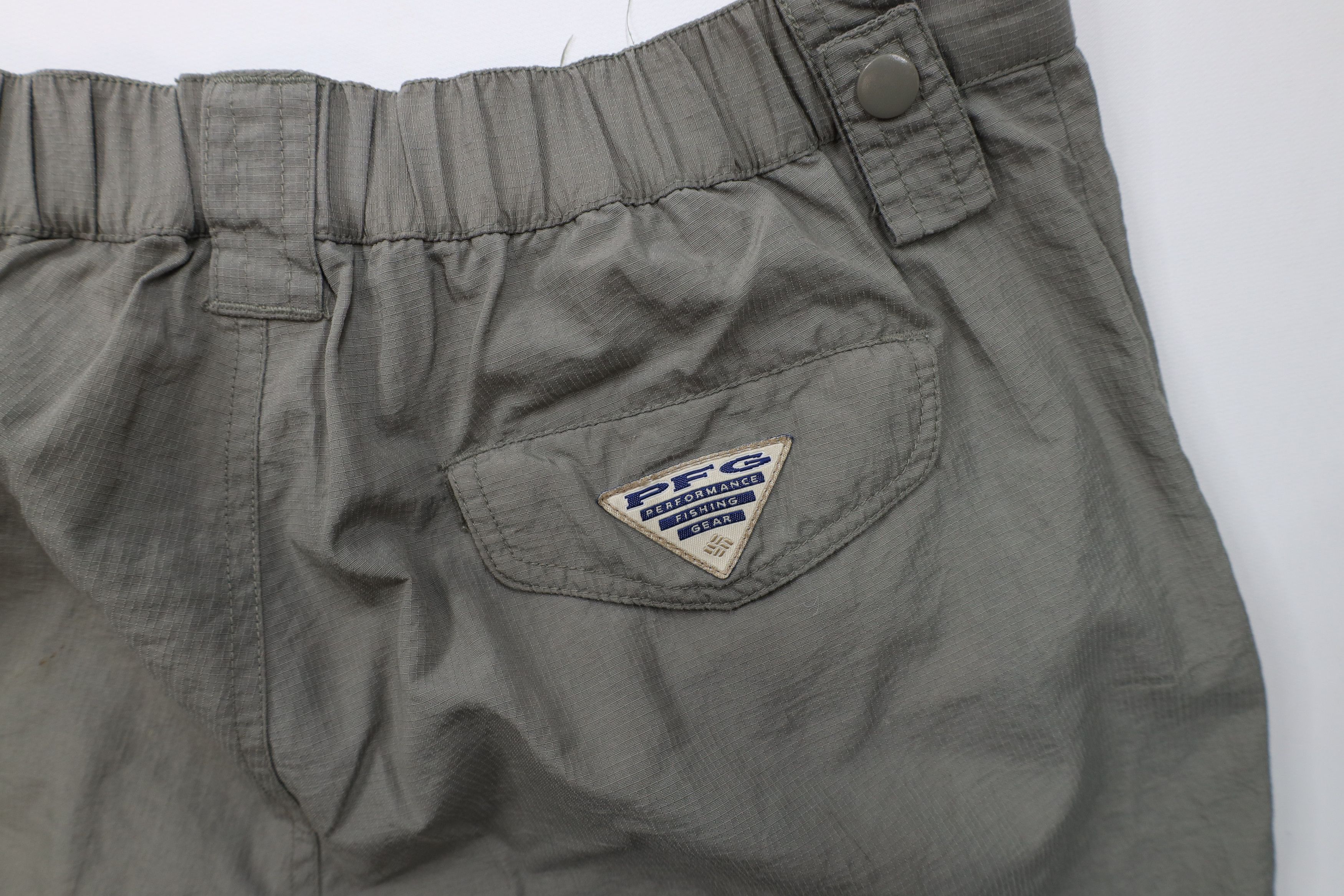 Columbia × Vintage Vintage 90s Columbia Convertible Wide Leg Cargo Pants Size US 34 / EU 50 - 13 Thumbnail