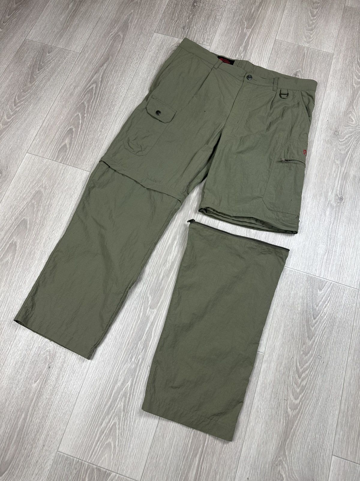 Fjallraven Vintage Fjallraven 3 in 1 Transformer Outdoor Olive Pants Size US 34 / EU 50 - 5 Thumbnail
