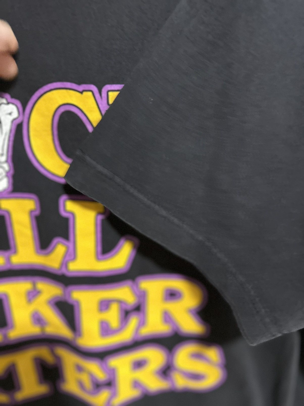 NBA F*cuk All Lakers Haters Nba Faded Tee Size US XXL / EU 58 / 5 - 4 Thumbnail