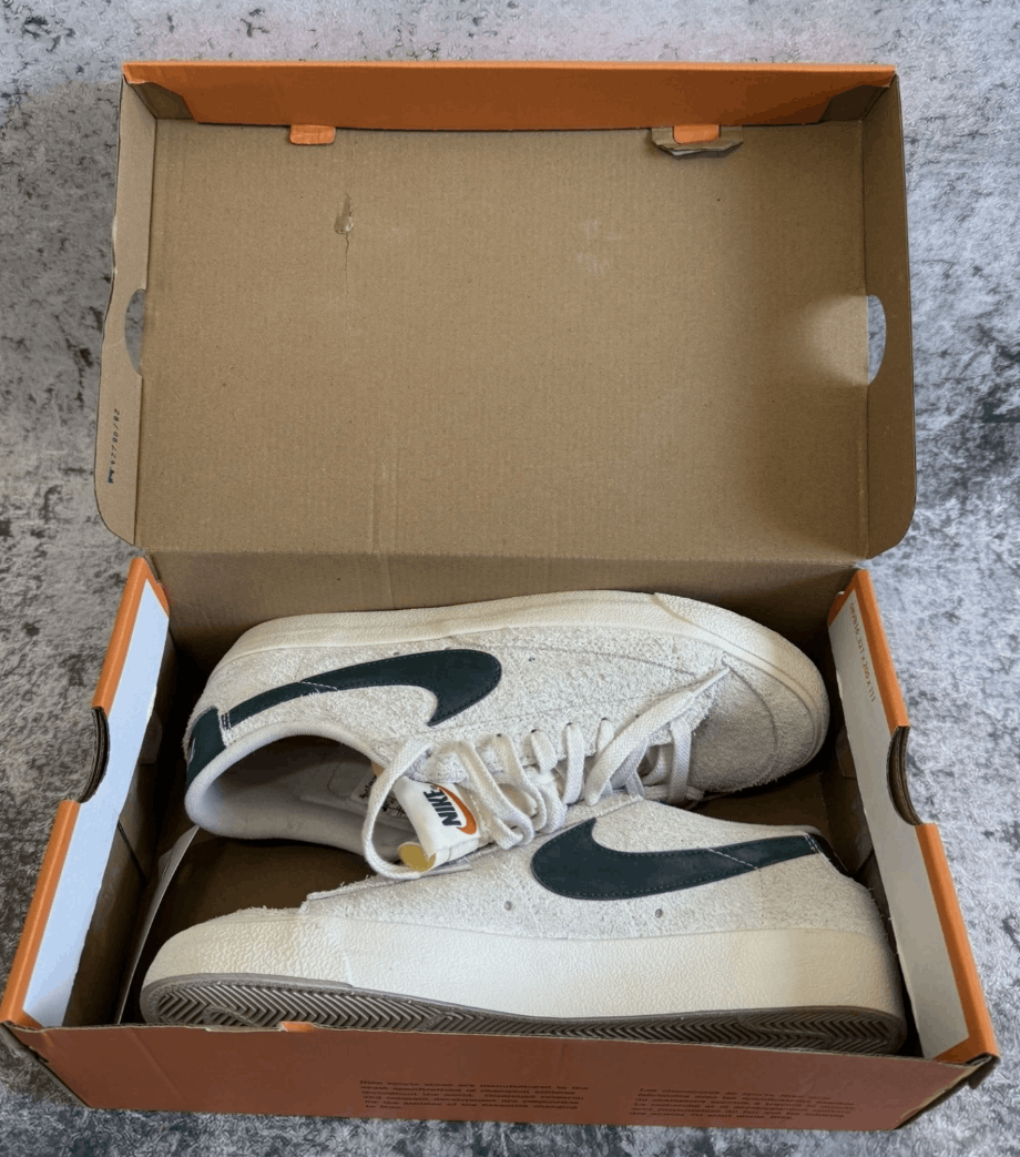 Nike Nike Blazer Low ’77 Vintage Women 11 Phantom Suede Sneakers Size US 11 / IT 41 - 12 Thumbnail