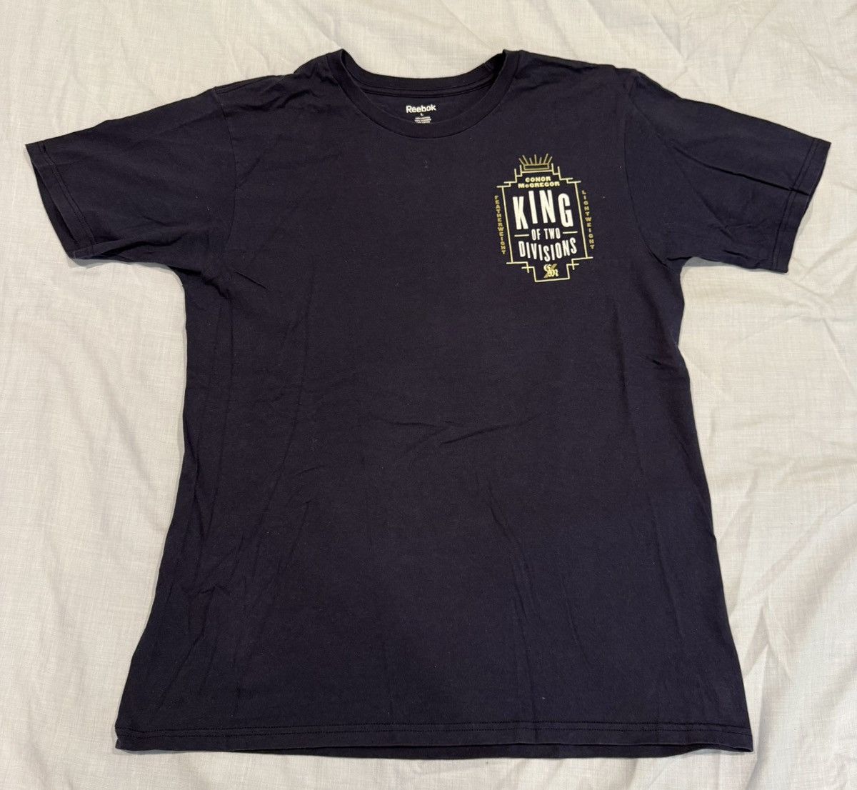 UFC UFC Conor McGregor King of Two Divisions t-shirt Size US L / EU 52-54 / 3 - 1 Thumbnail