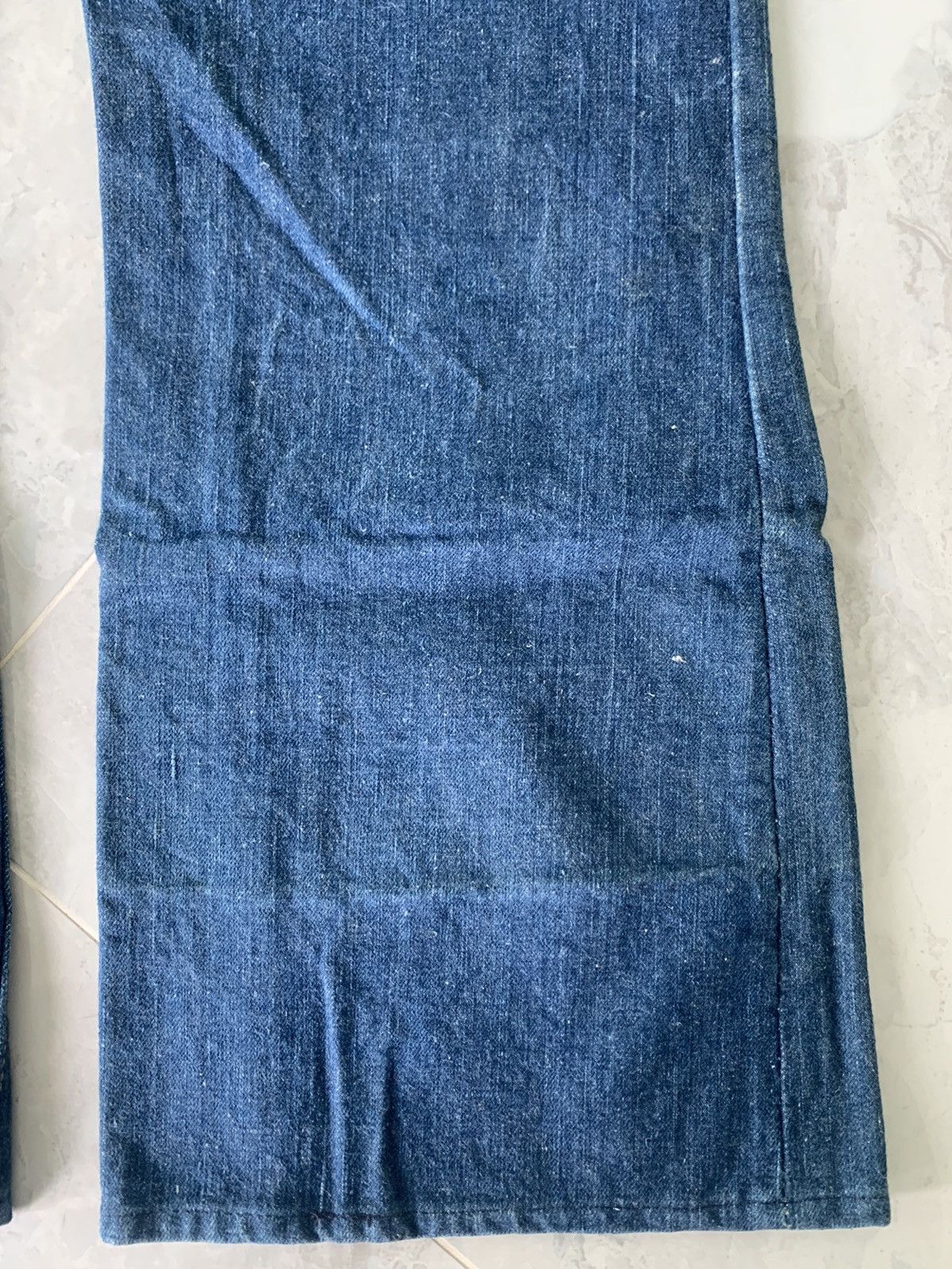 Edwin × Toyo Enterprises × Vintage Vintage 80s Edwin 4007 Flare jeans Size US 34 / EU 50 - 8 Thumbnail