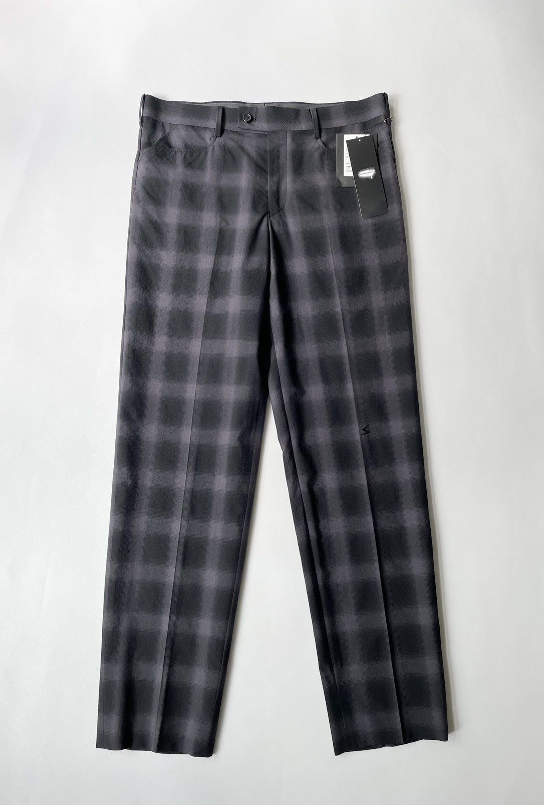 Undercover ‘Shadow Plaid’ Check Wool Trousers Size US 32 / EU 48 - 18 Thumbnail