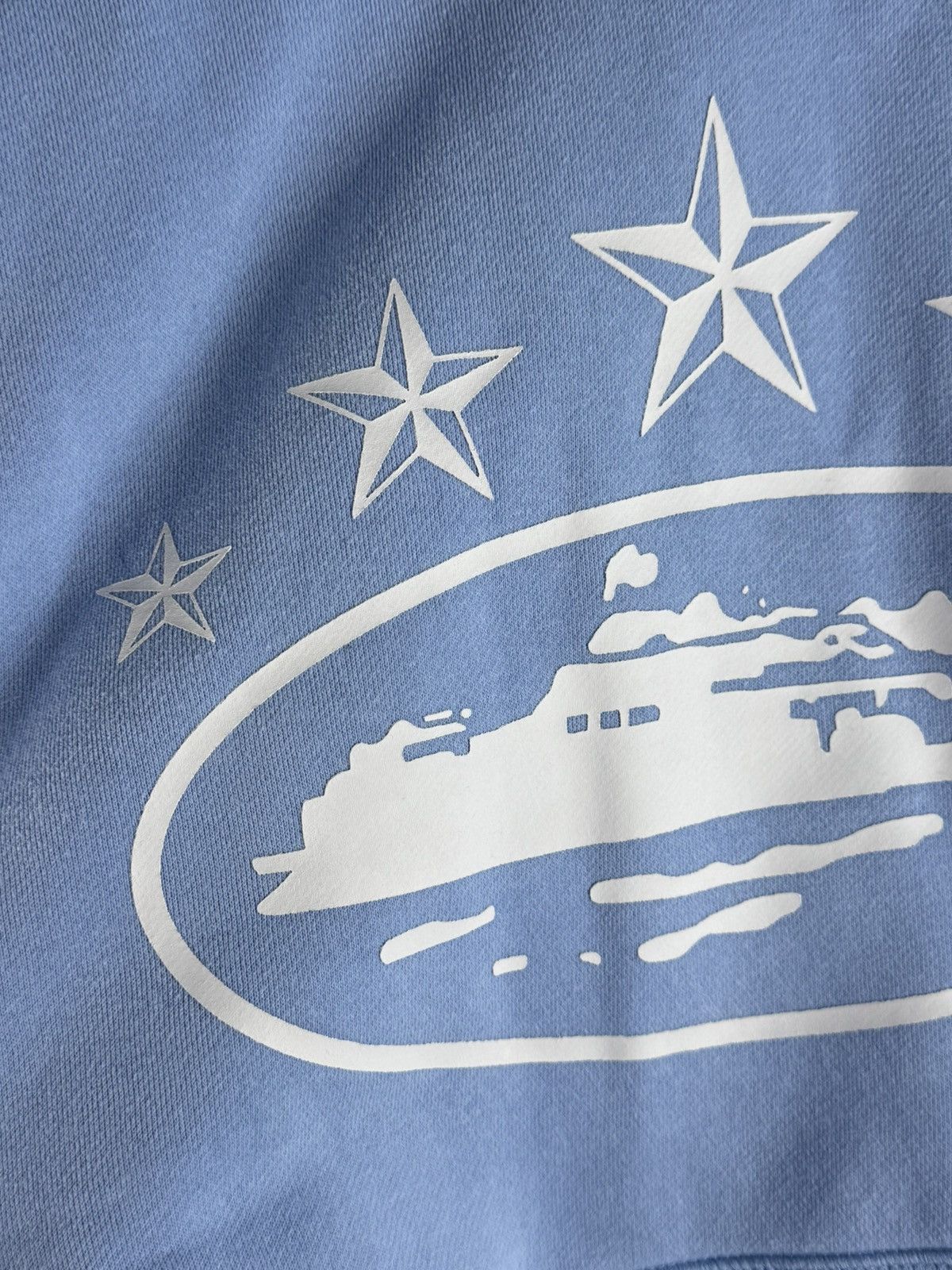 Corteiz Corteiz 5 Starz Alcatraz Hoodie Baby Blue Size US S / EU 44-46 / 1 - 3 Thumbnail