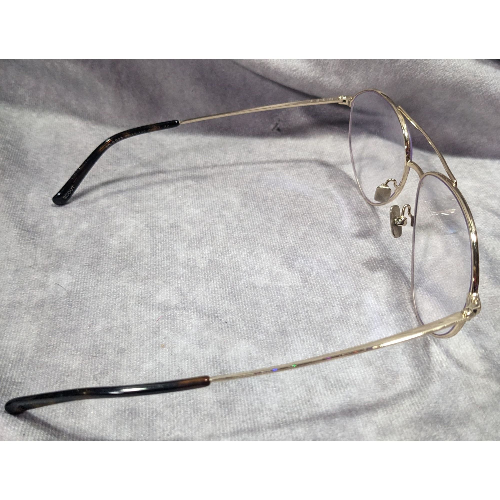 Other Diff Eyewear Scout Aviator Gold And Tortoise Blue Light Glas Size ONE SIZE - 3 Thumbnail