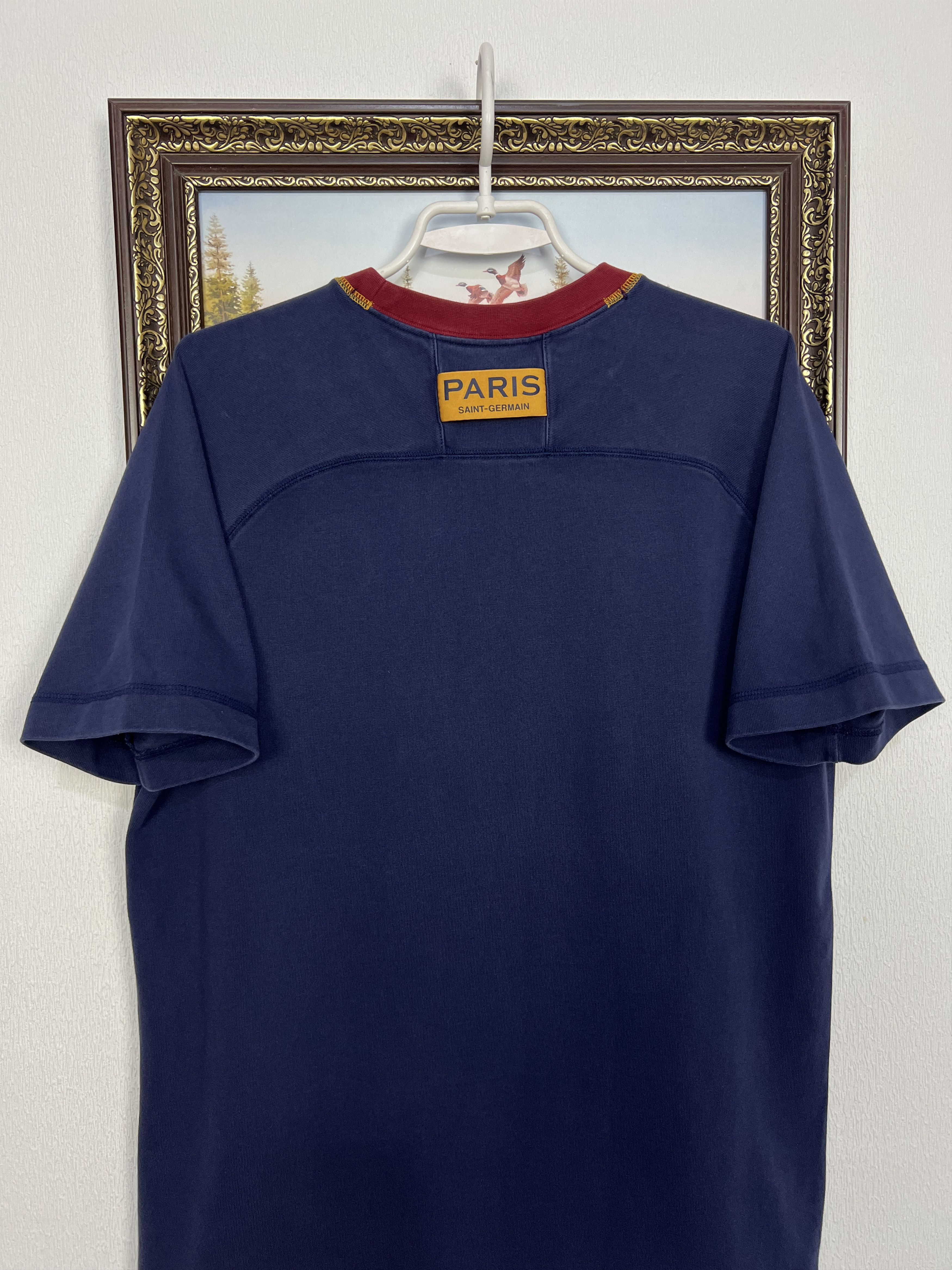 Nike Nike PSG Paris Saint Germain Blue Train Football Shirt Size US M / EU 48-50 / 2 - 10 Thumbnail
