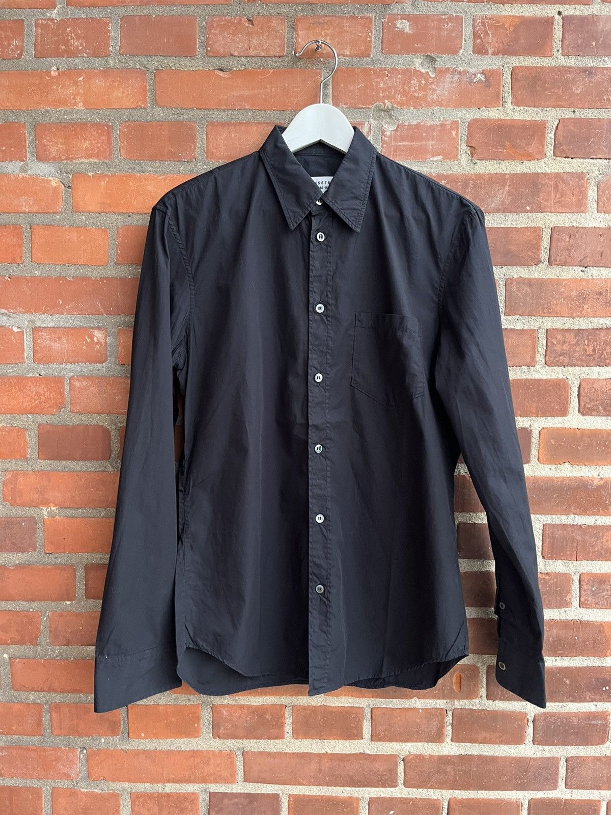 Maison Margiela Maison Margiela 10 Poplin Pocket Shirt Size US S / EU 44-46 / 1 - 1 Thumbnail