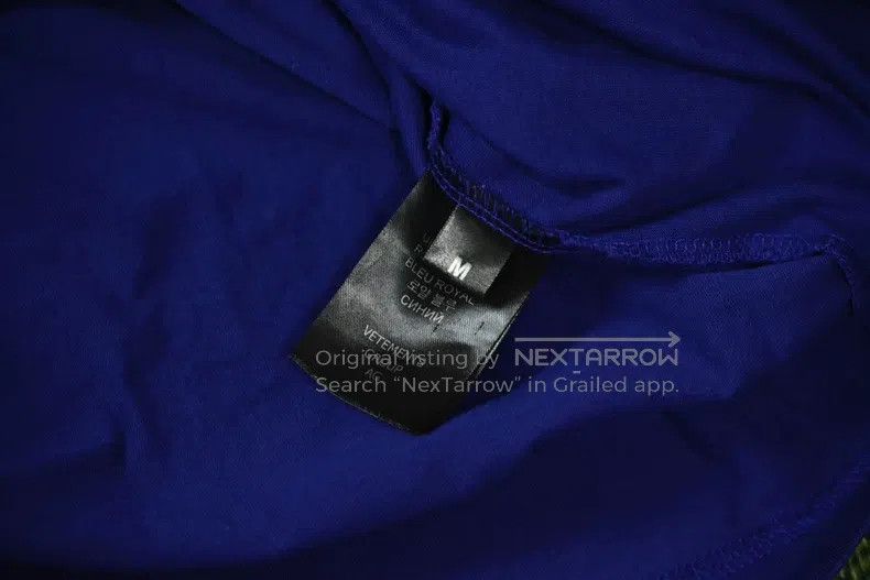 Vetements Vetements Printed loose casual short sleeve T-shirt Size US M / EU 48-50 / 2 - 6 Thumbnail