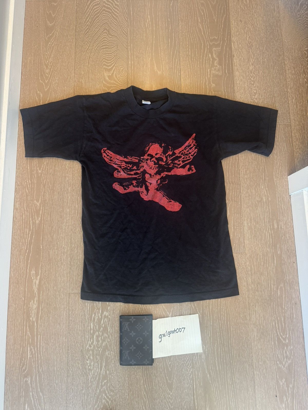 Chrome Hearts Chrome Hearts Vintage Foti Glitter Skeleton Wing 