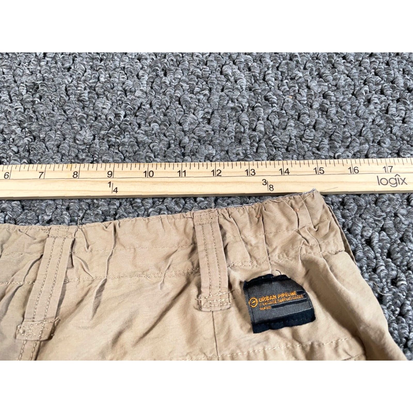 Vintage Vintage Men's Cargo Convertible Pants Shorts 30 x 30 Beige Y2K Hipster Punk Casual Size US 32 / EU 48 - 4 Thumbnail