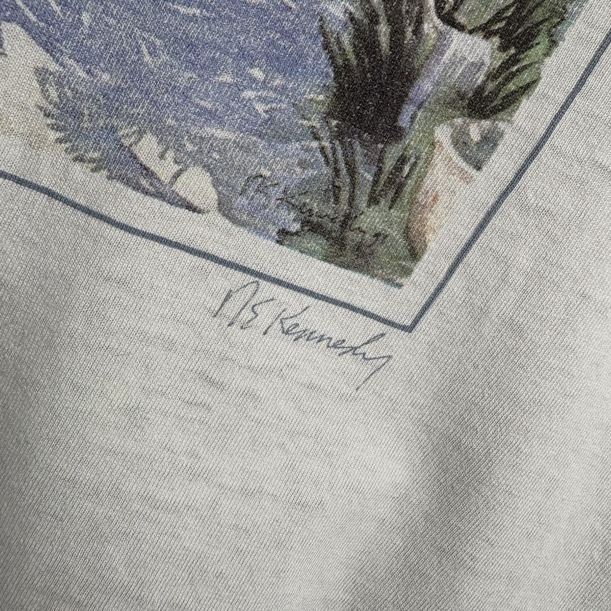 Vintage Vintage 90s Ernest Hemingway House Museum Art Key West Tee Size US XL / EU 56 / 4 - 4 Thumbnail