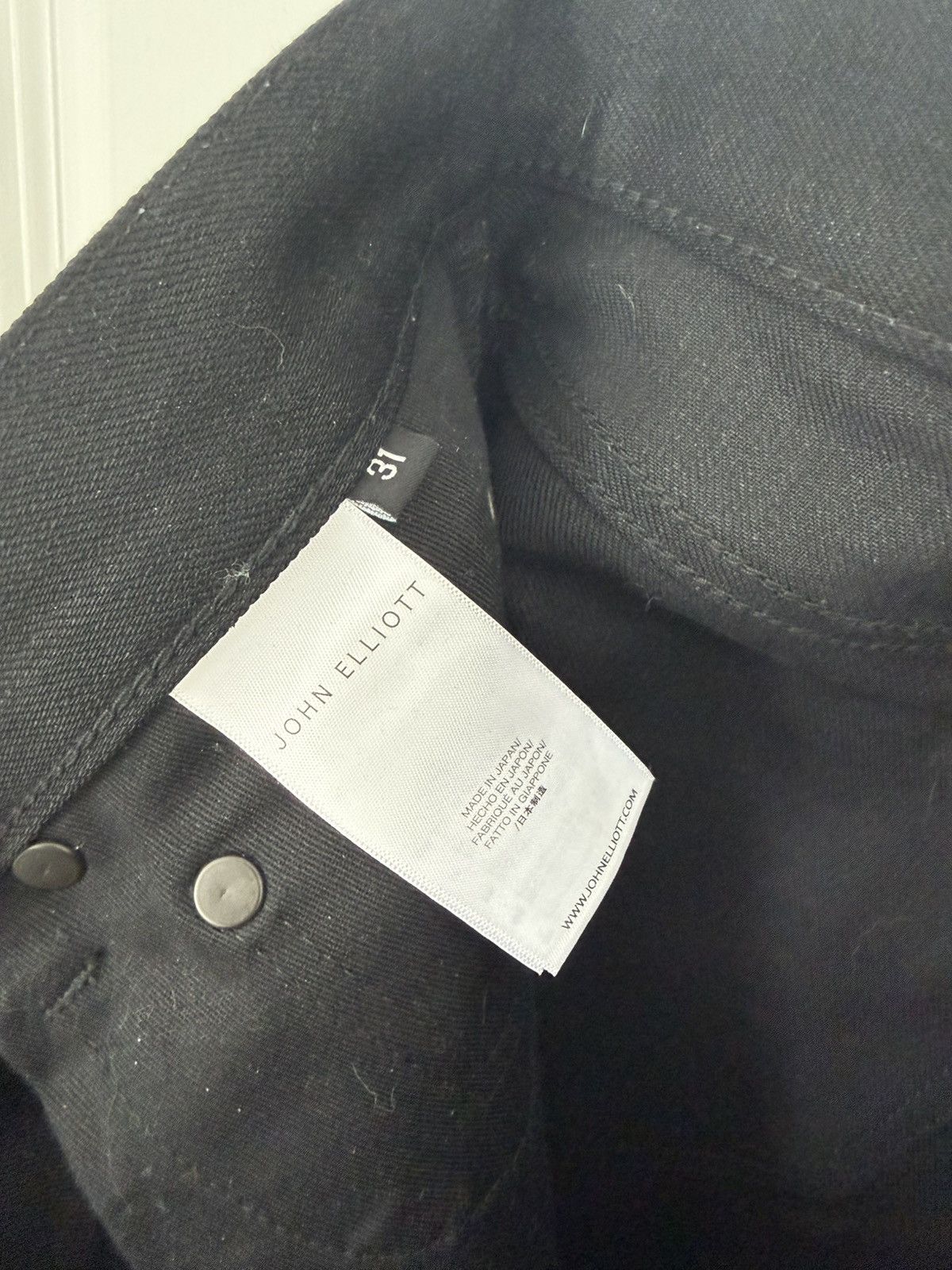 John Elliott The Cast 2 Obsidian 31 (Made in Japan) Size US 31 - 5 Thumbnail
