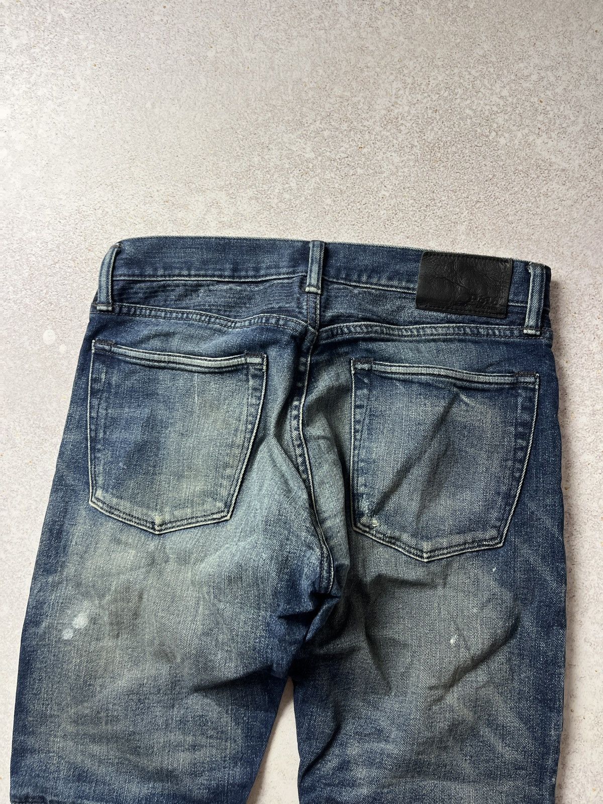 Polo Ralph Lauren Polo Ralph Lauren Black Label Sullivan Biker Moto Jeans Size US 31 - 6 Thumbnail