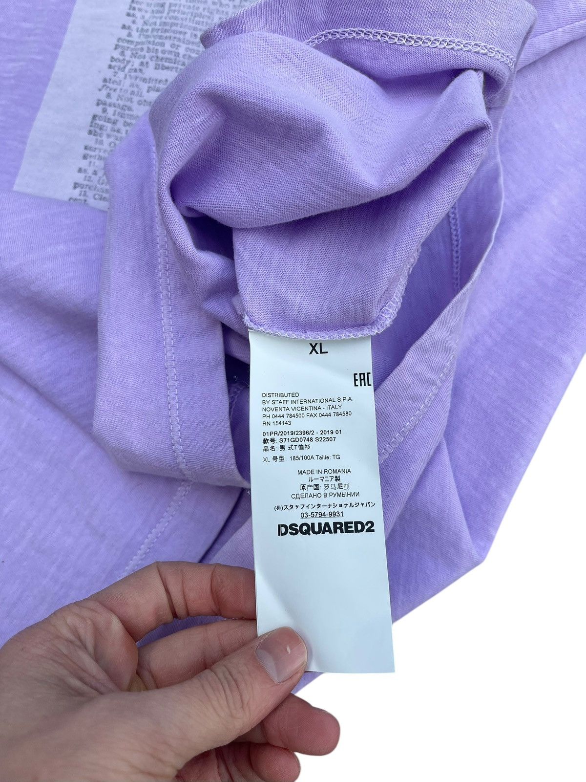 Dsquared2 Dsquared2 mason t shirt Size US XL / EU 56 / 4 - 6 Thumbnail
