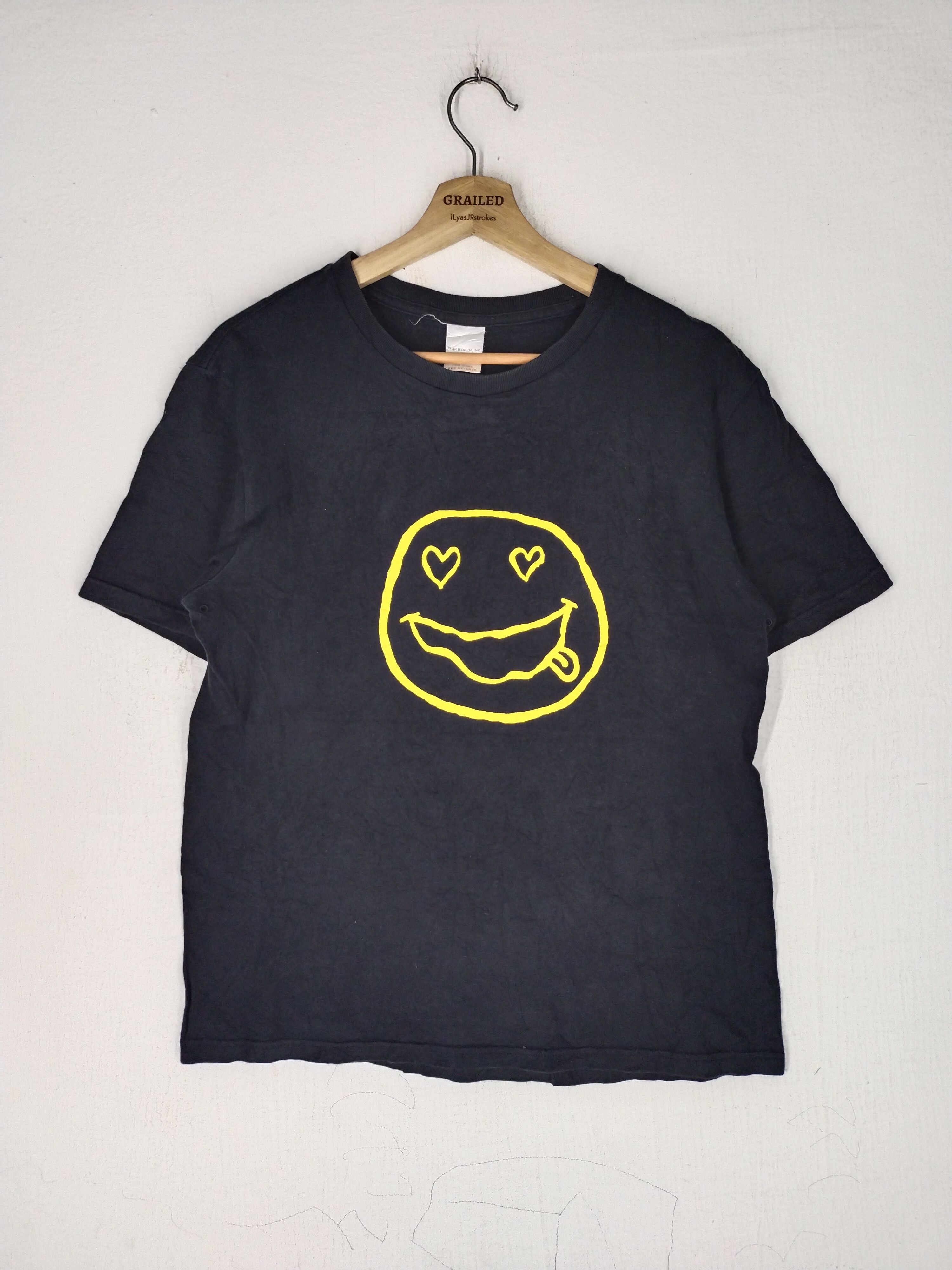 Number (N)ine Number (N)ine Nirvana Smile Face Logo Shirt Size US L / EU 52-54 / 3 - 1 Thumbnail