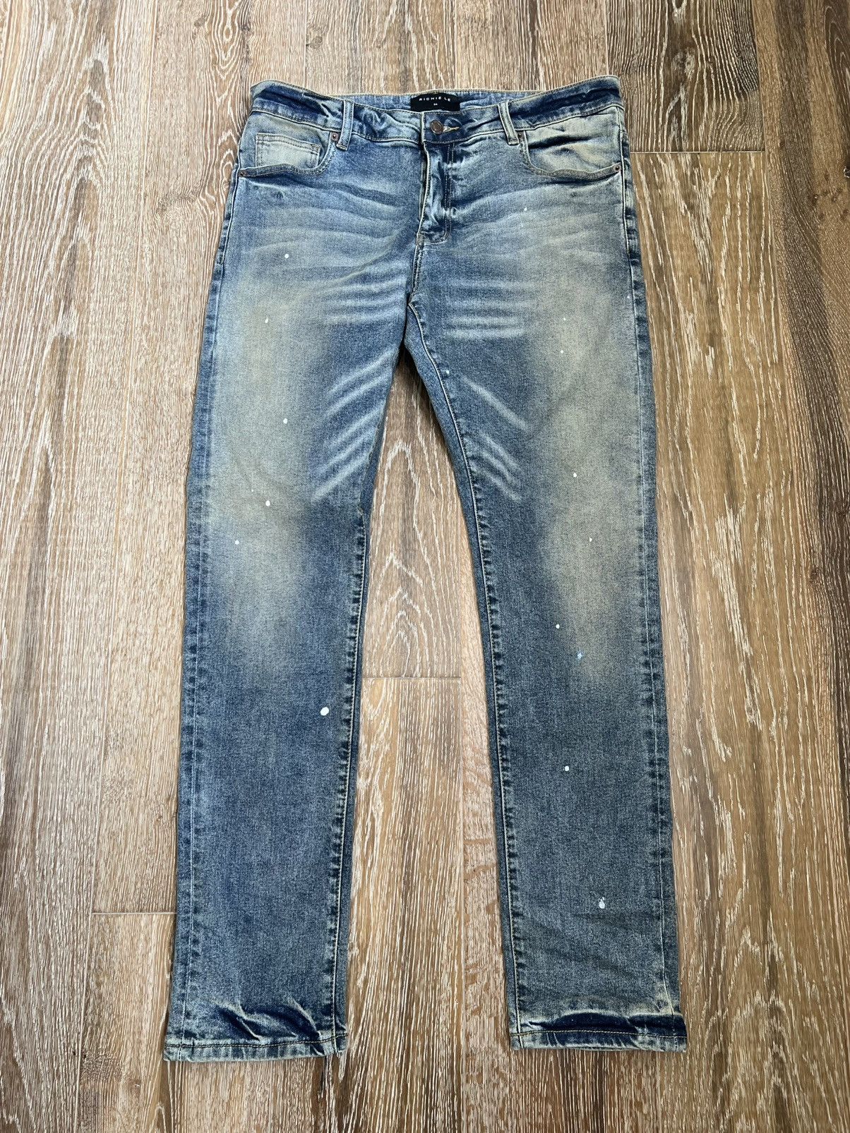 Richie Le Collection Richie le paint splatter jeans Size US 34 / EU 50 - 1 Thumbnail