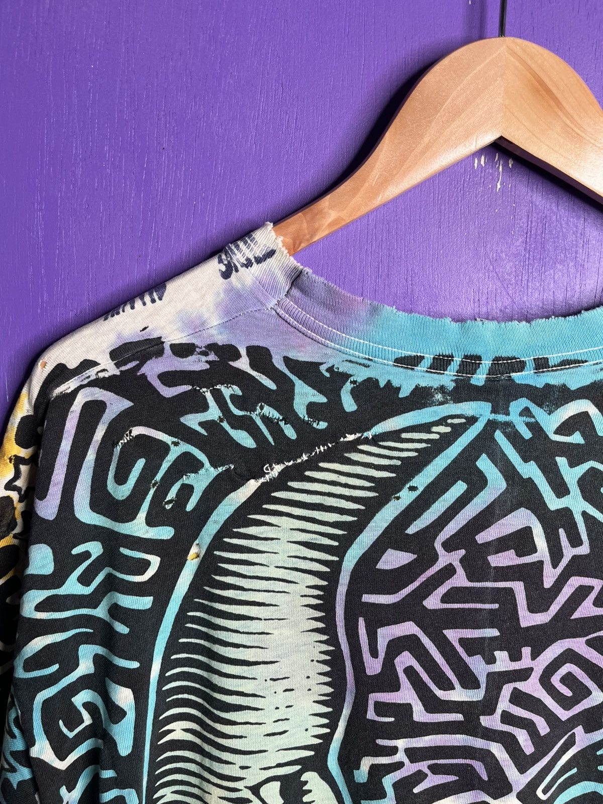 Liquid Blue × Vintage Vintage 90s Liquid blue sun/moon AOP t-shirt Size US XL / EU 56 / 4 - 3 Thumbnail