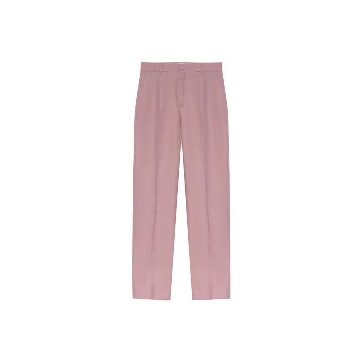 Gucci Gucci SS22 Pink Straight-Leg Suit Trousers Size 38" / US 16 / IT 52 - 1 Thumbnail