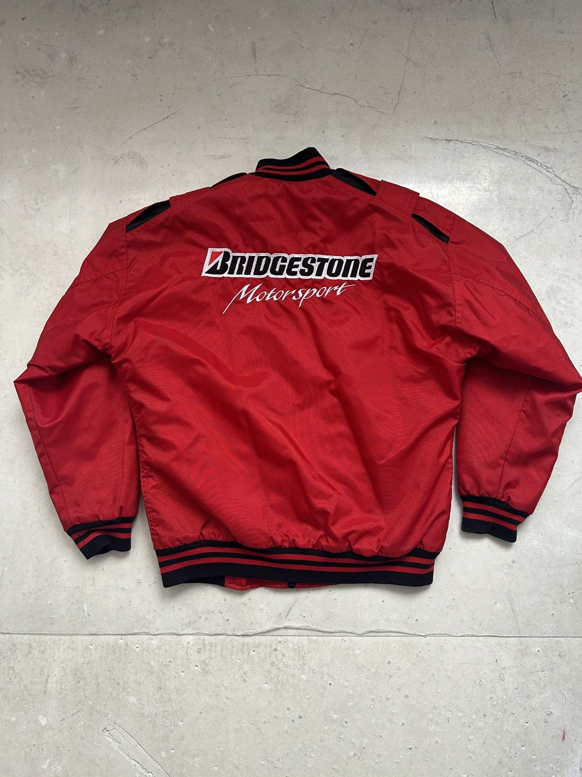 Ferrari Bridgestone Racing bomber jacket with embroidered logo Size US XL / EU 56 / 4 - 1 Thumbnail
