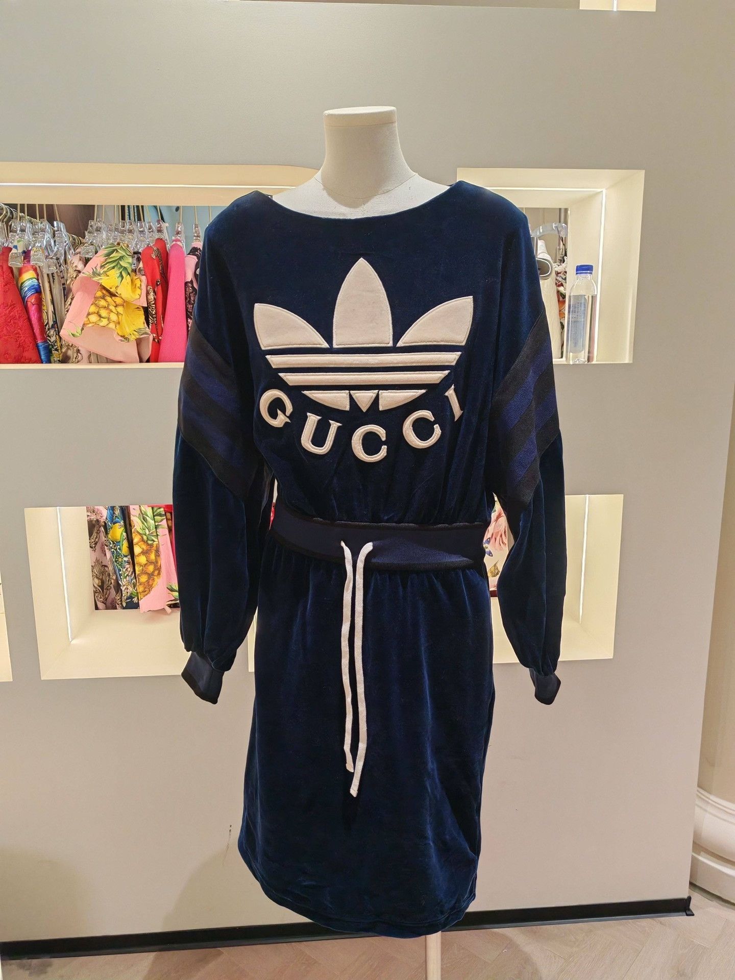Gucci Gucci Clover Collaboration Navy Dress Size M / US 6-8 / IT 42-44 - 1 Thumbnail