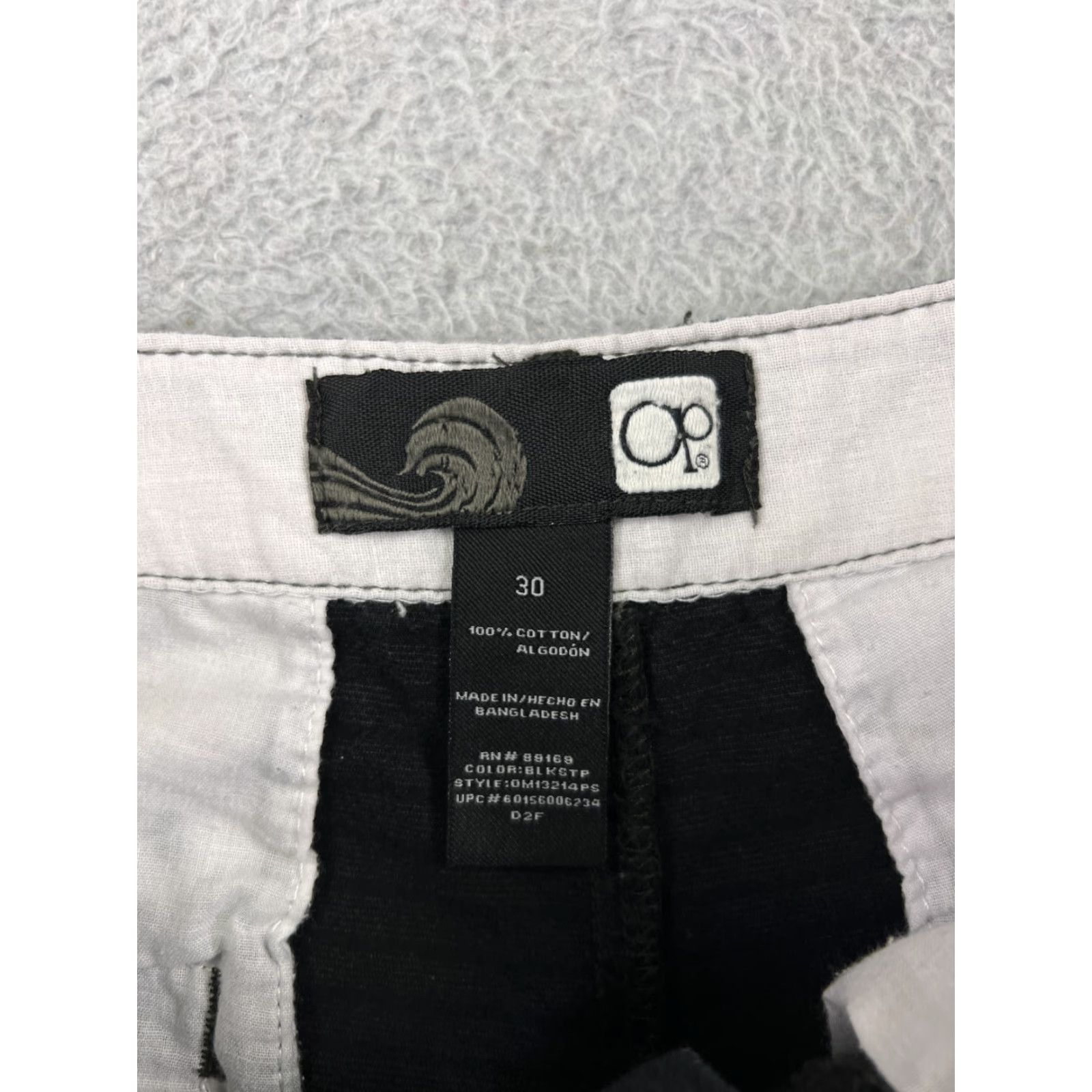 Ocean Pacific Ocean Pacific Black Striped Shorts Men 30 Cotton Casual Beach 100% Cotton Ocean Pacific Mens Shorts Beach 30 Black Striped Chino Casual Mens Shorts Size US 30 / EU 46 - 3 Thumbnail