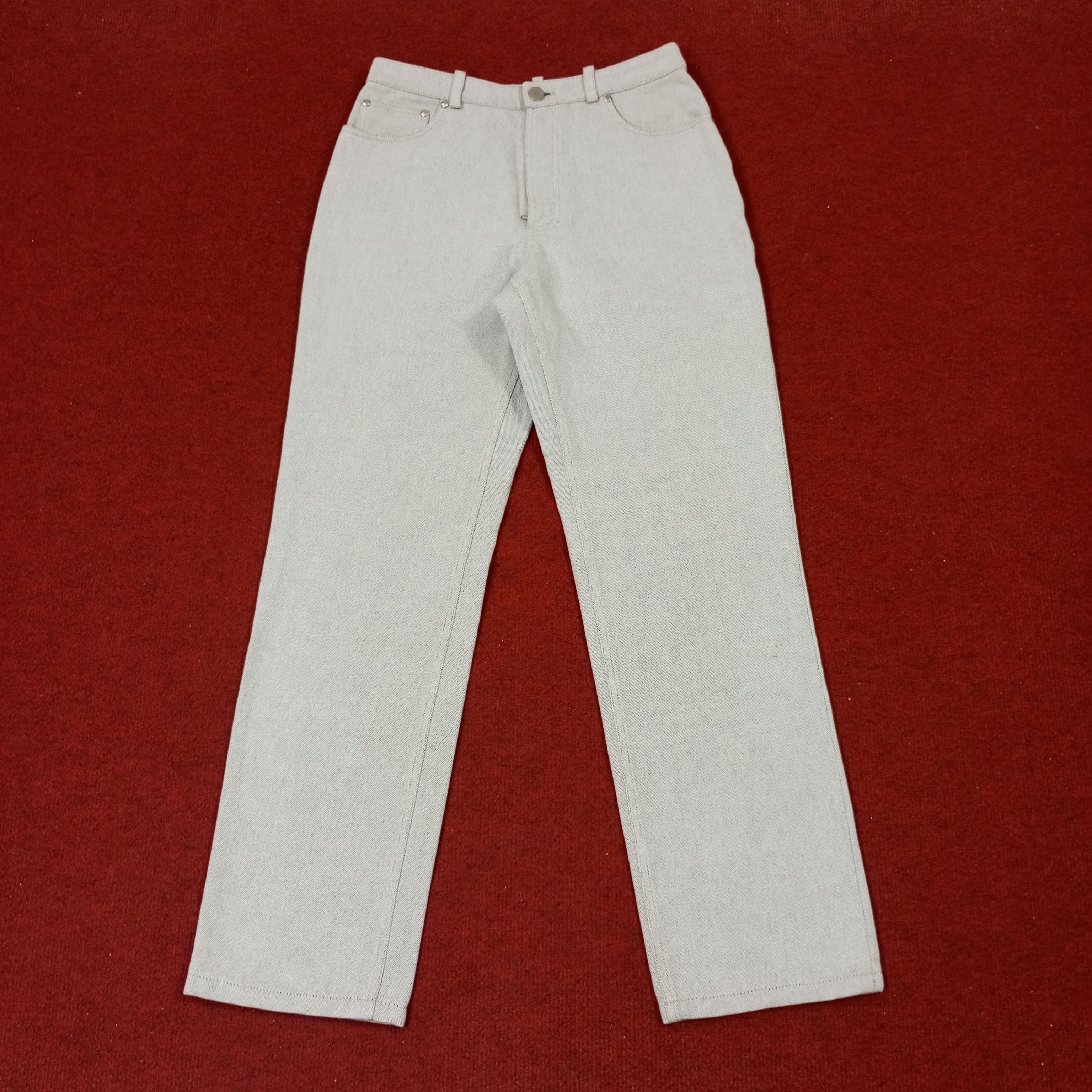 Hermes × Vintage Hermes Paris France Luxury Fashion Brand Pants c217n5 Size 25" / US 0 / IT 36 - 1 Thumbnail