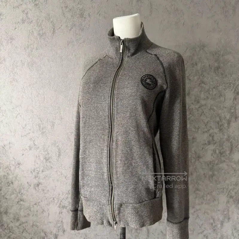 Burberry Burberry Gray Cotton Long Sleeve Hoodie. Size M / US 6-8 / IT 42-44 - 1 Thumbnail