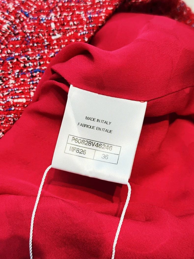 Chanel Chanel 19P Spring and Summer Preview Series Red Ruffle Mix Size XS / US 0-2 / IT 36-38 - 6 Thumbnail