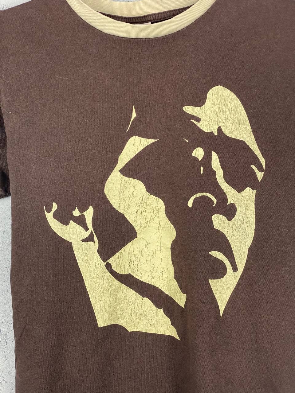 Seditionaries Japan Oversize Brown Distressed T-Shirt y2k style Printed Size S / US 4 / IT 40 - 3 Thumbnail