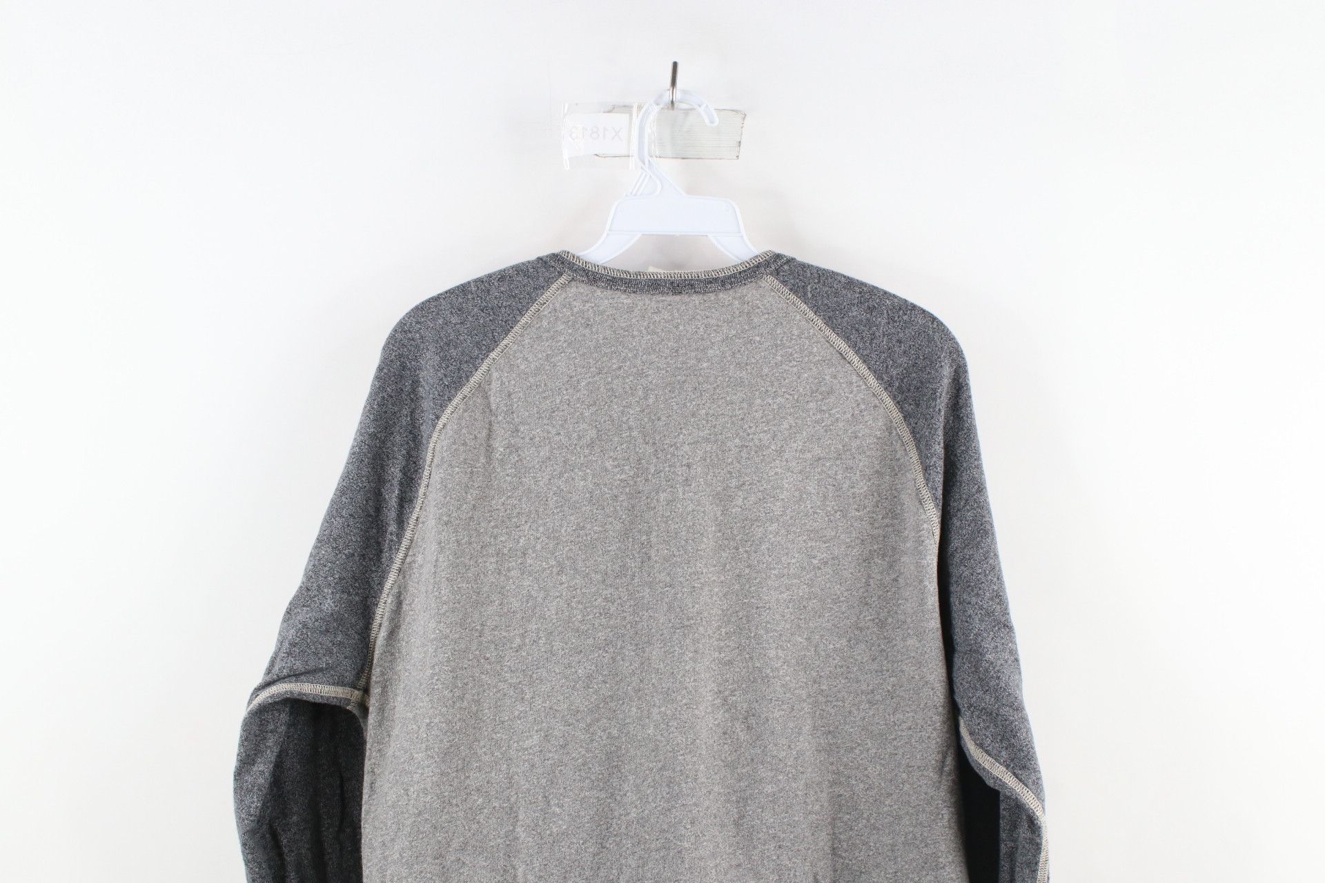 Polo Ralph Lauren Vintage Ralph Lauren Denim Long Sleeve Henley T-Shirt Gray Size US L / EU 52-54 / 3 - 7 Thumbnail