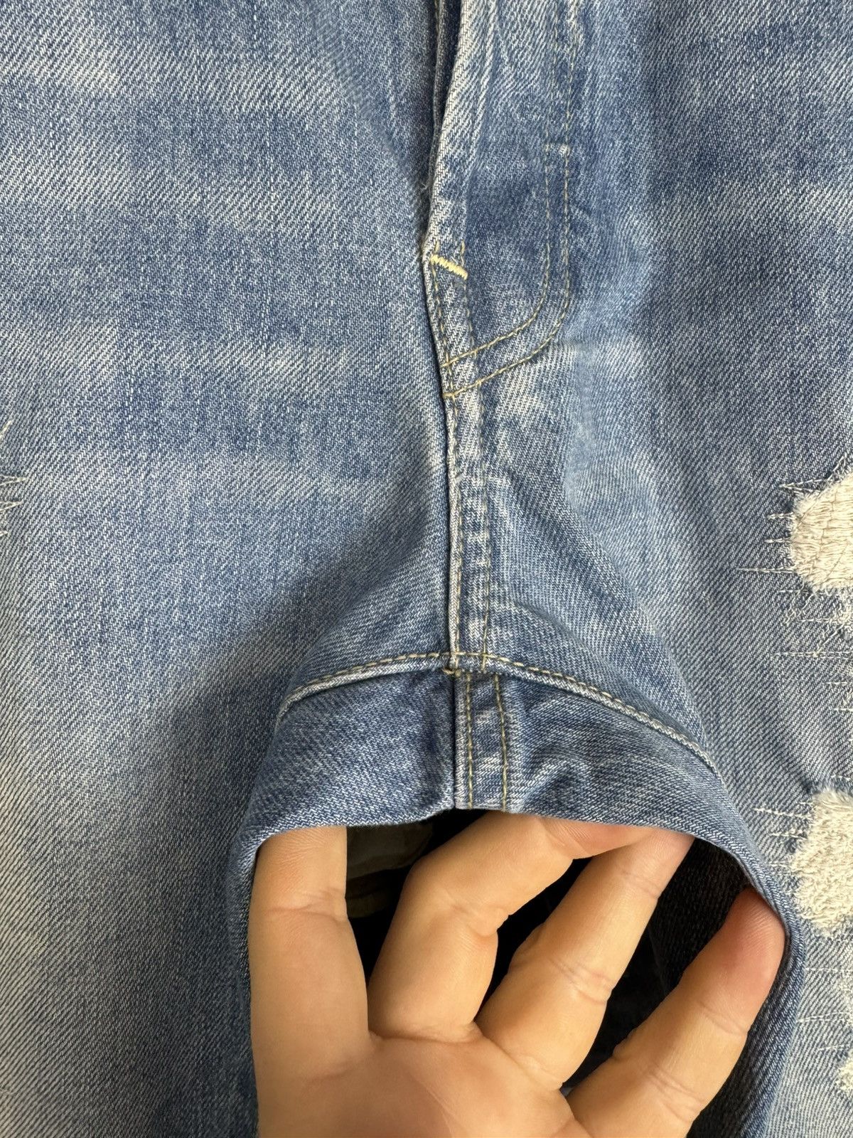 G-Star G-Star Raw Men’s Distressed Ripped Jeans Size US 34 / EU 50 - 5 Thumbnail